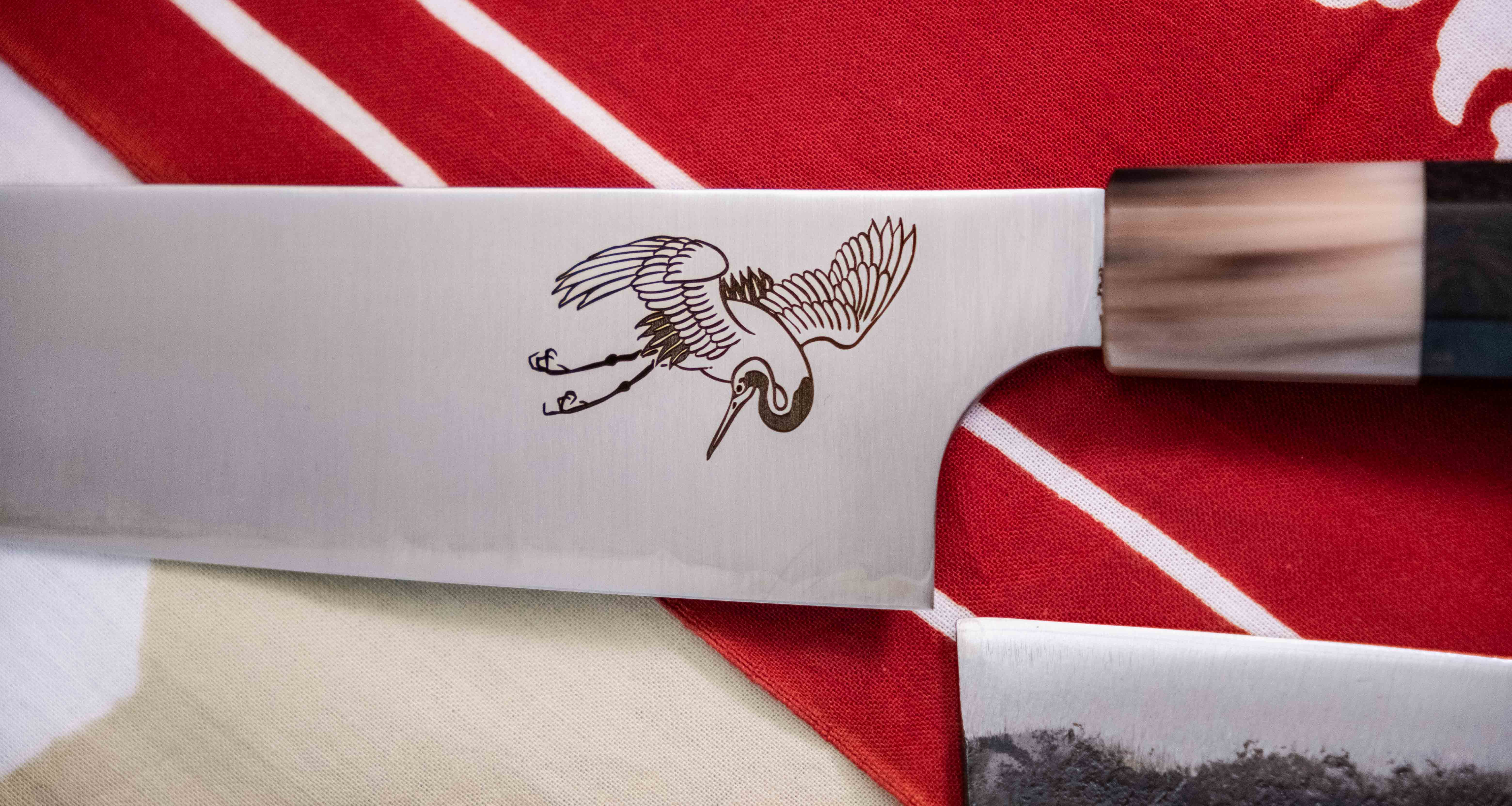 Crane Engraving on the Blade [service] - Image 3