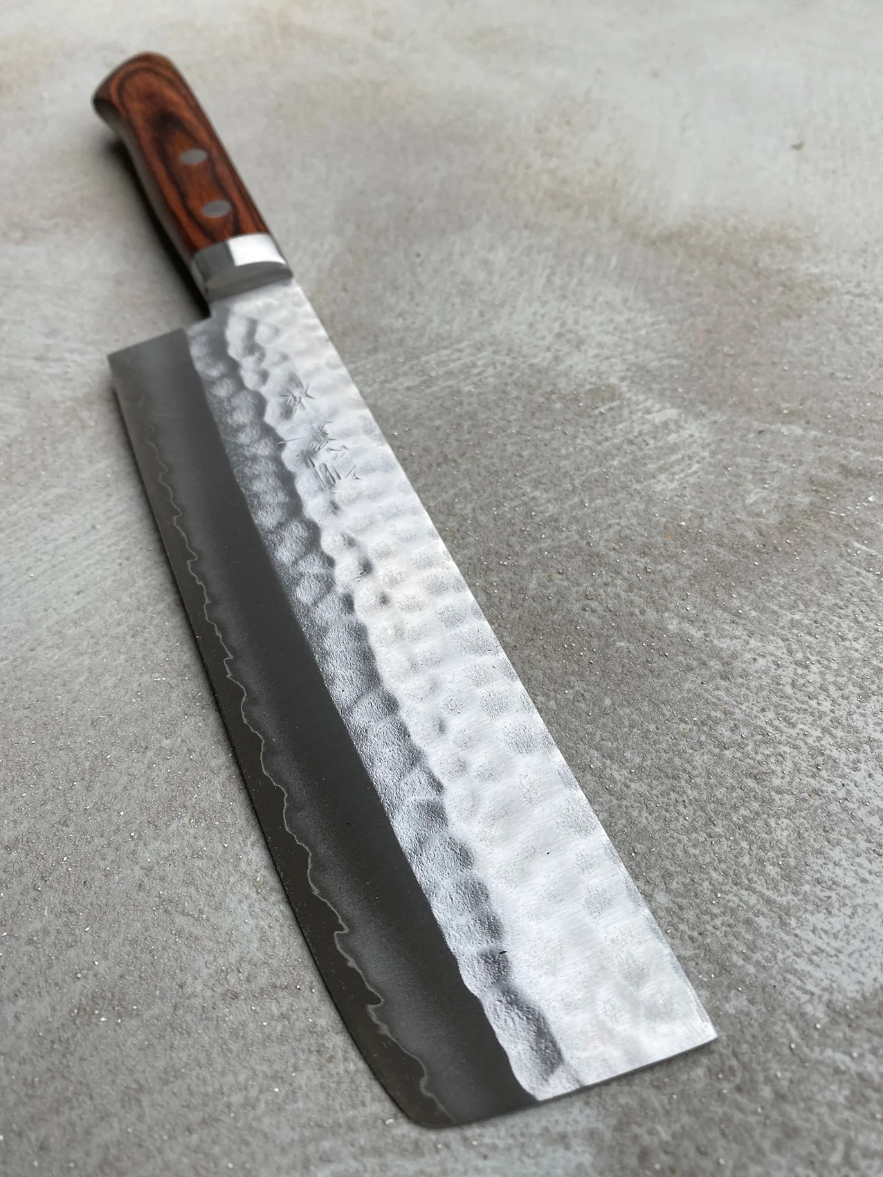 Etsu Village Hammered Nakiri 165mm (6.5") - Image 3