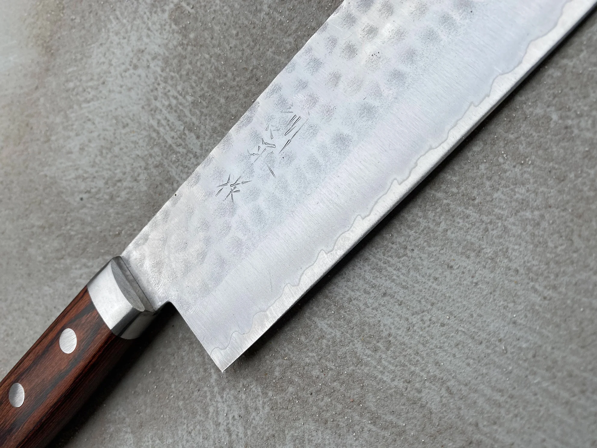 Etsu Village Hammered Nakiri 165mm (6.5") - Image 5