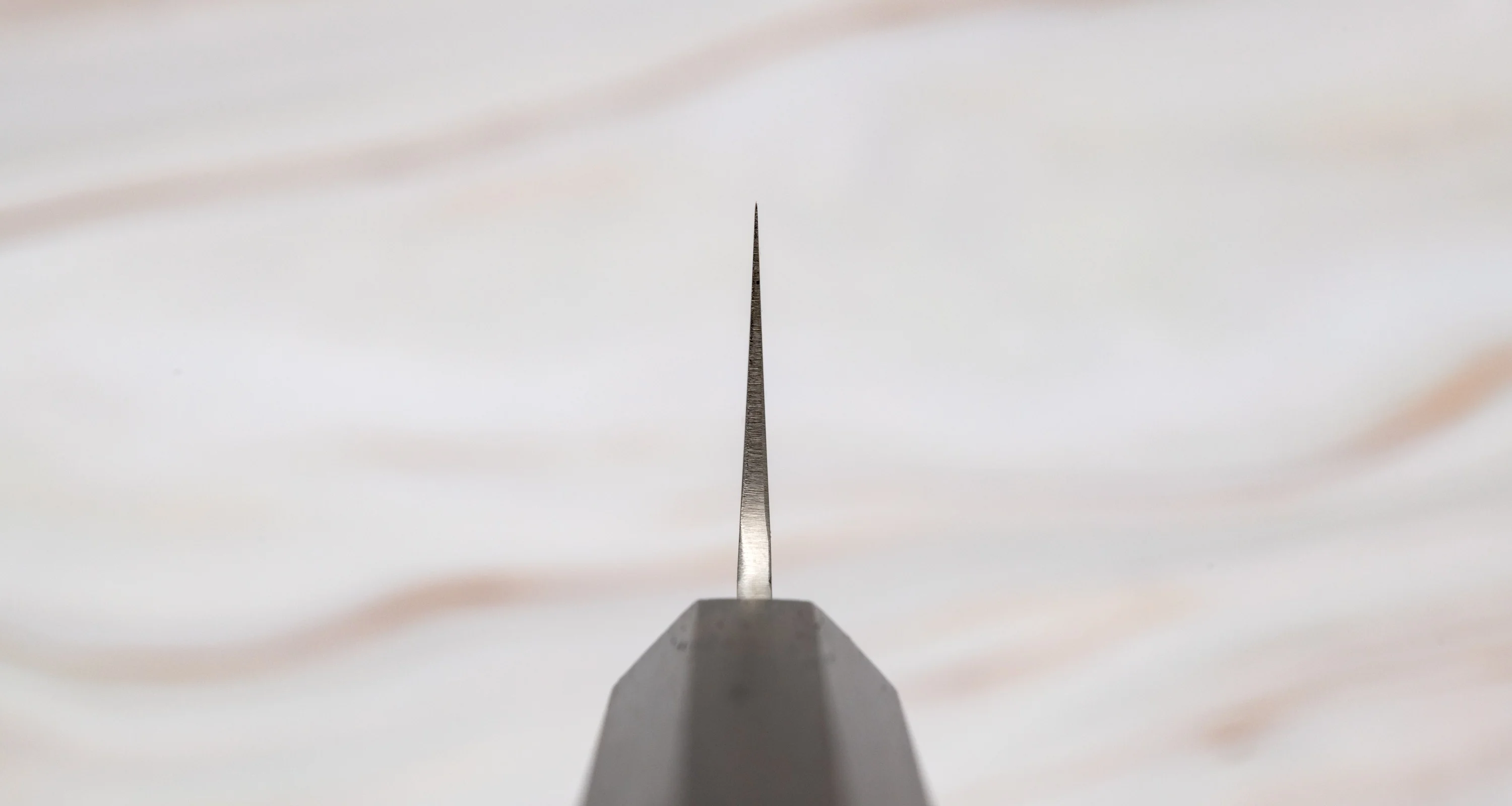 Hatsukokoro Ginrei Ko-Santoku Ginsanko Nashiji Ebony 150mm (5.9") - Image 3