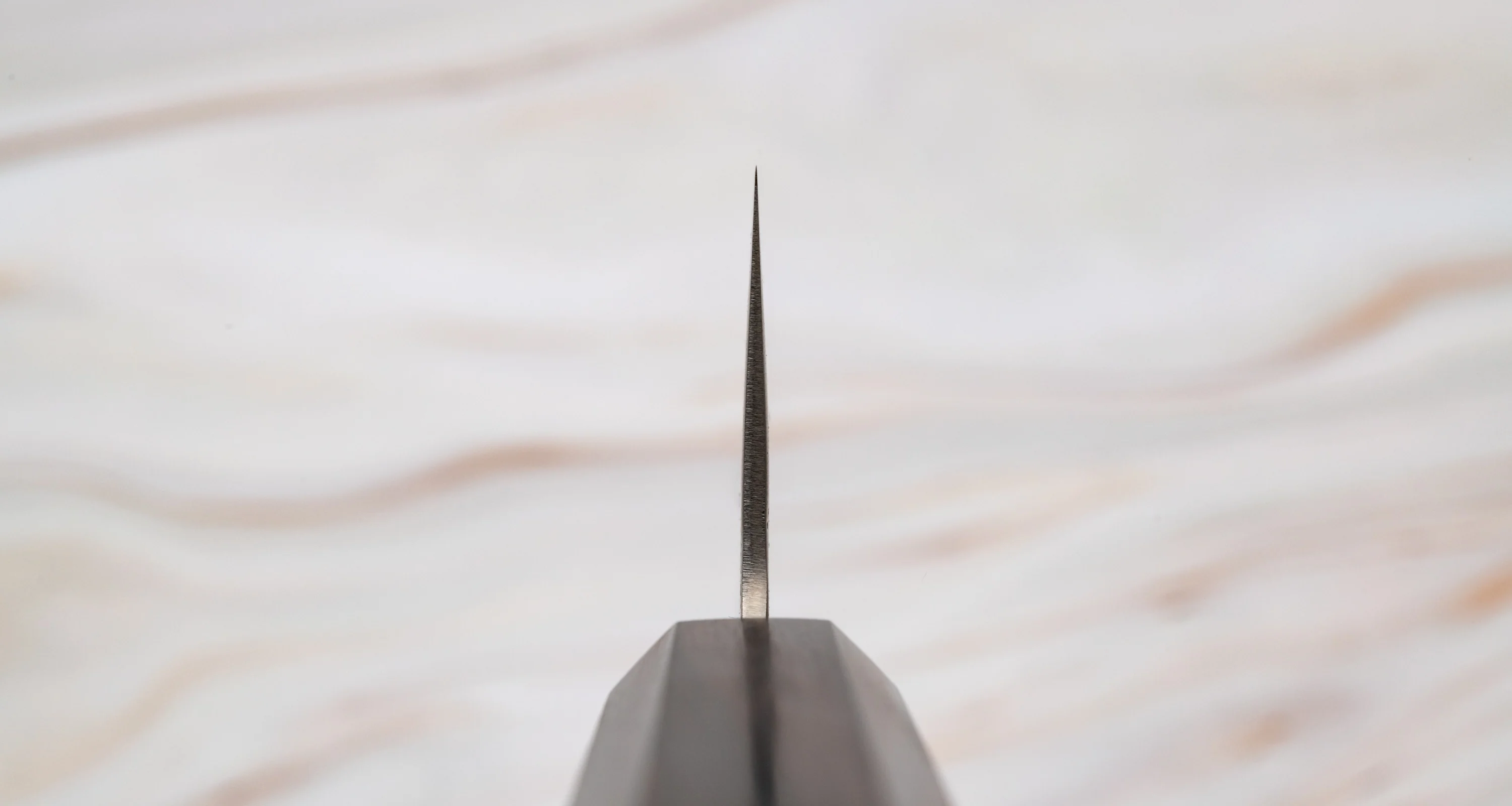 Hatsukokoro Ginrei Santoku Ginsanko Nashiji Ebony 170mm (6.7") - Image 3