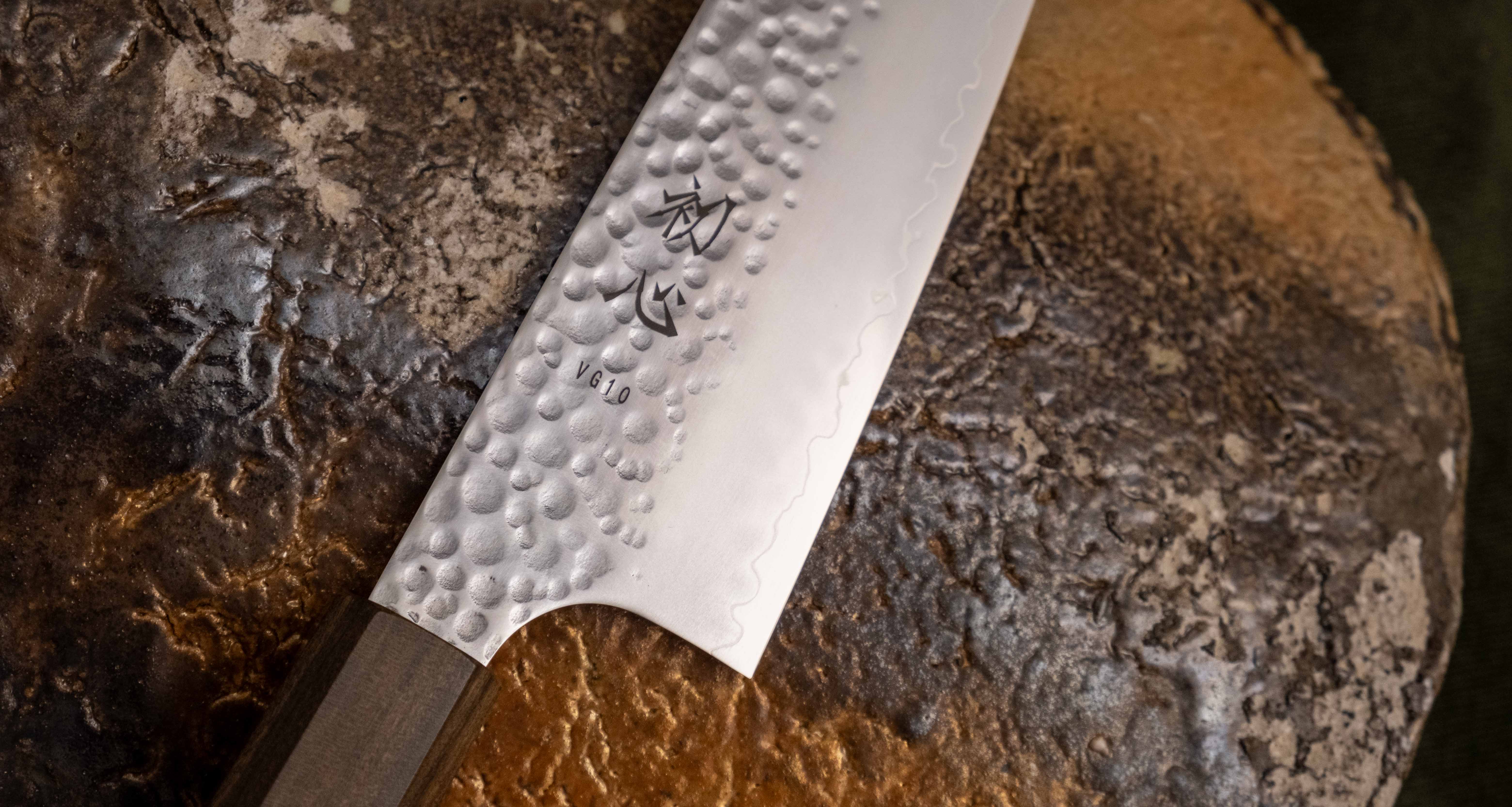 Hayabusa Gyuto VG-10 Tsuchime Bubinga 210mm (8.3") - Image 5