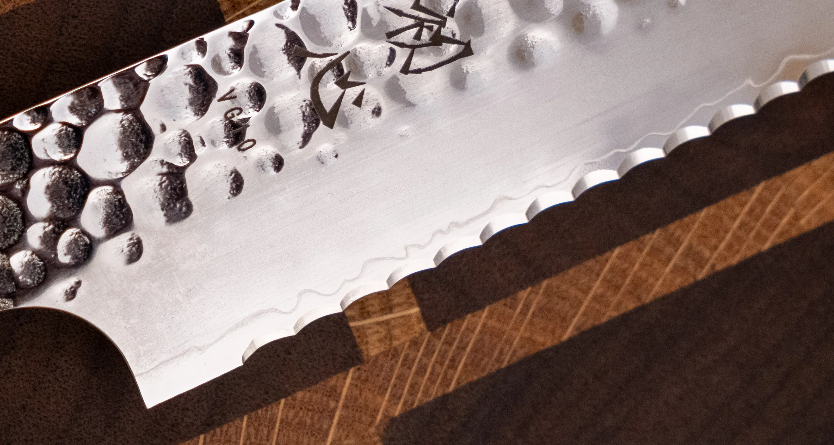 Hayabusa Pankiri VG-10 Tsuchime Bubinga 210mm (8.3") - Image 7