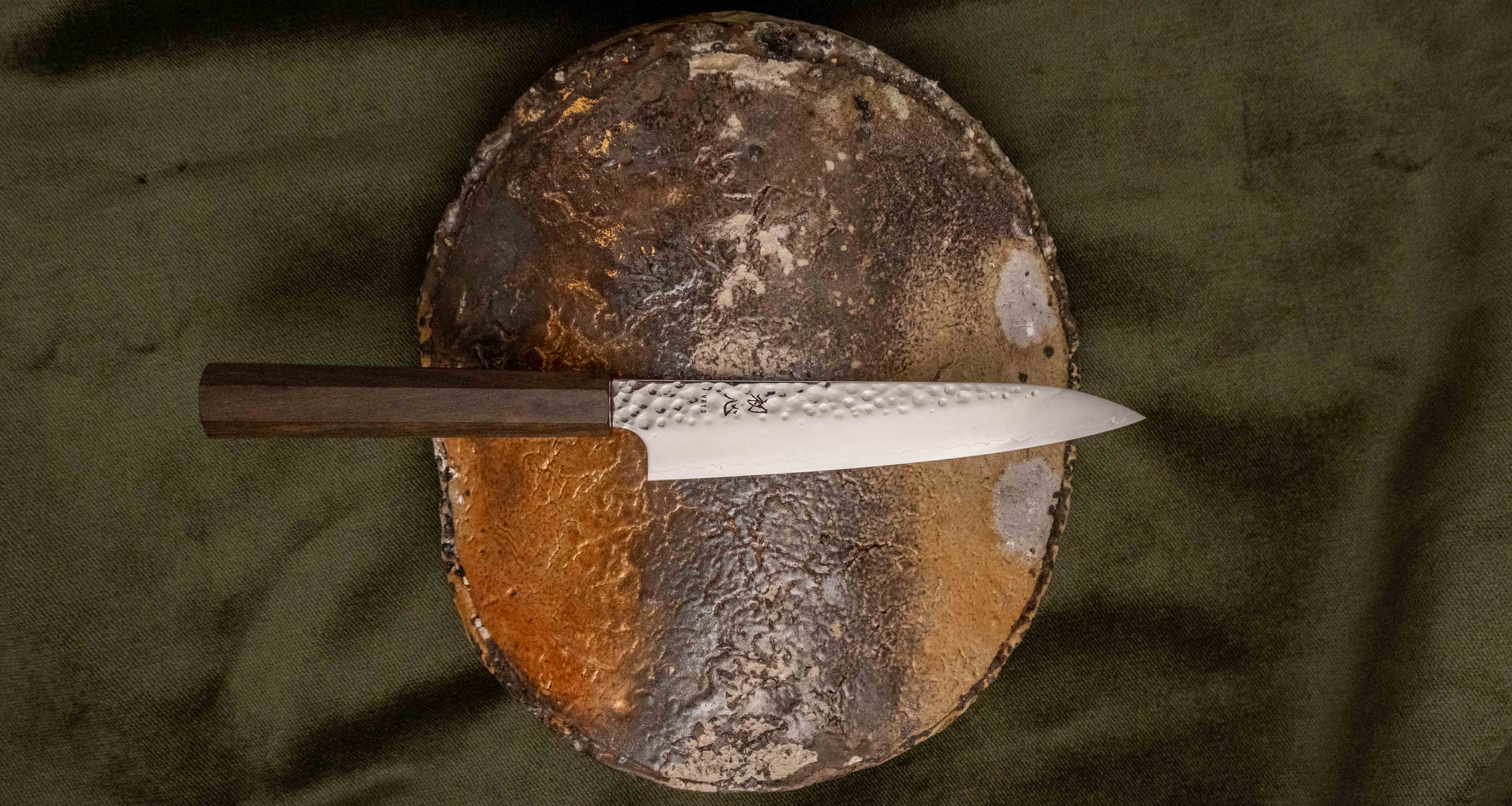 Hayabusa Petty VG-10 Tsuchime Bubinga 150mm (5.9") - Image 4