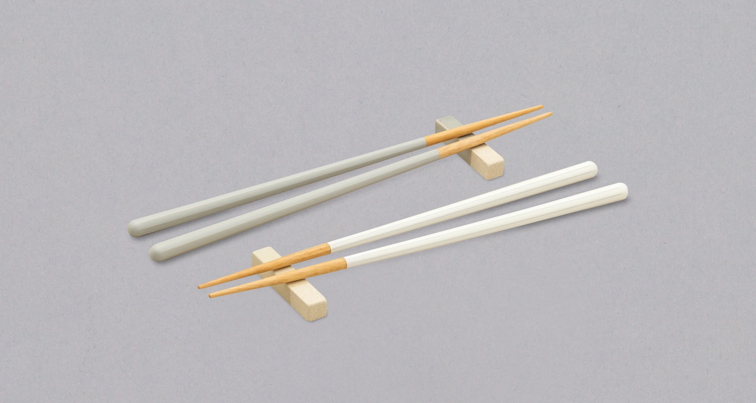 Haze Chopstick Gift Set – Grey and White - Image 2