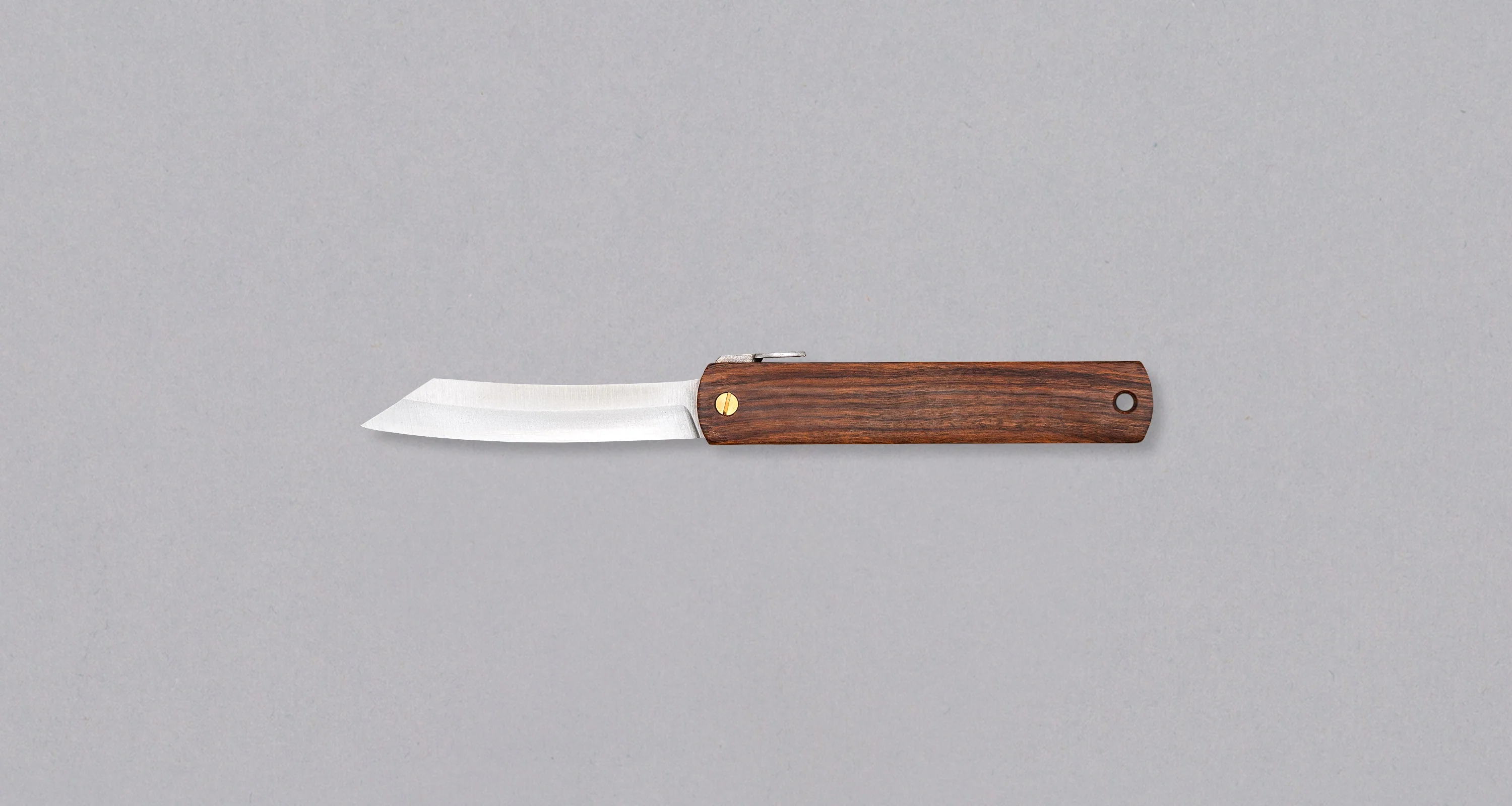 Higonokami Pocket Knife Iron Wood VG-10 75mm (3") - Image 2