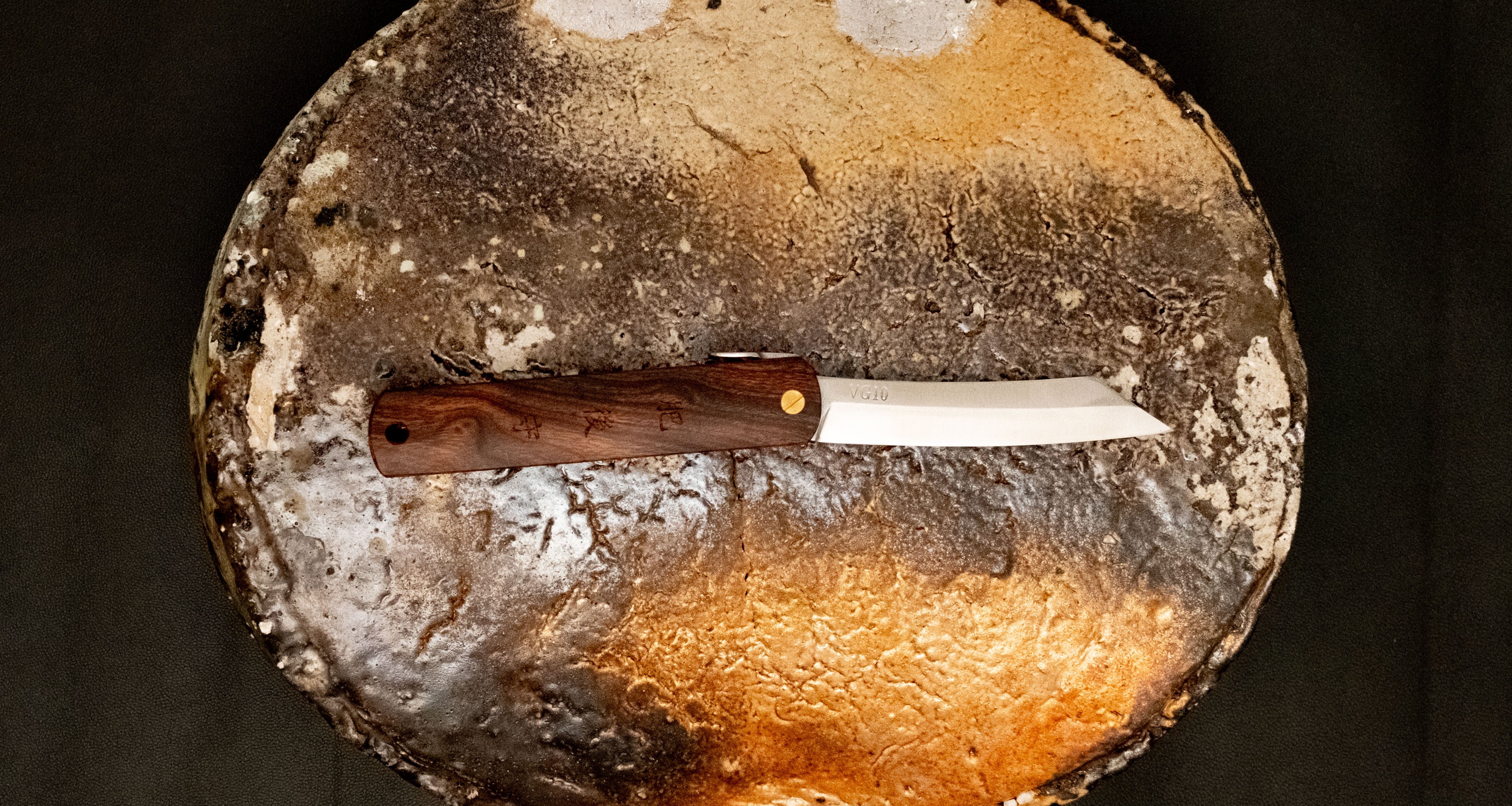Higonokami Pocket Knife Iron Wood VG-10 75mm (3") - Image 5