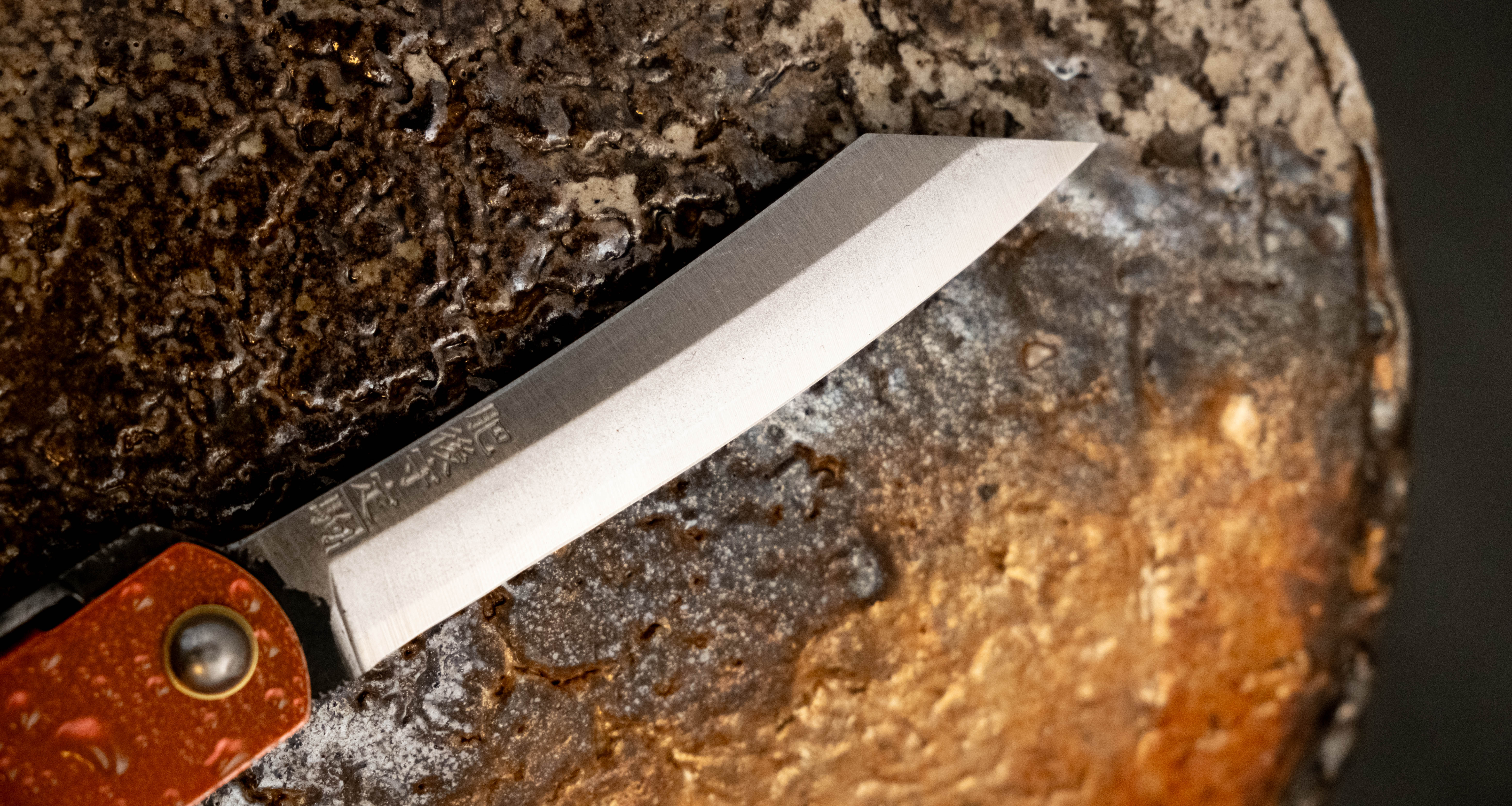 Higonokami Pocket Knife Mizushibuki Pink 75mm (3") - Image 7