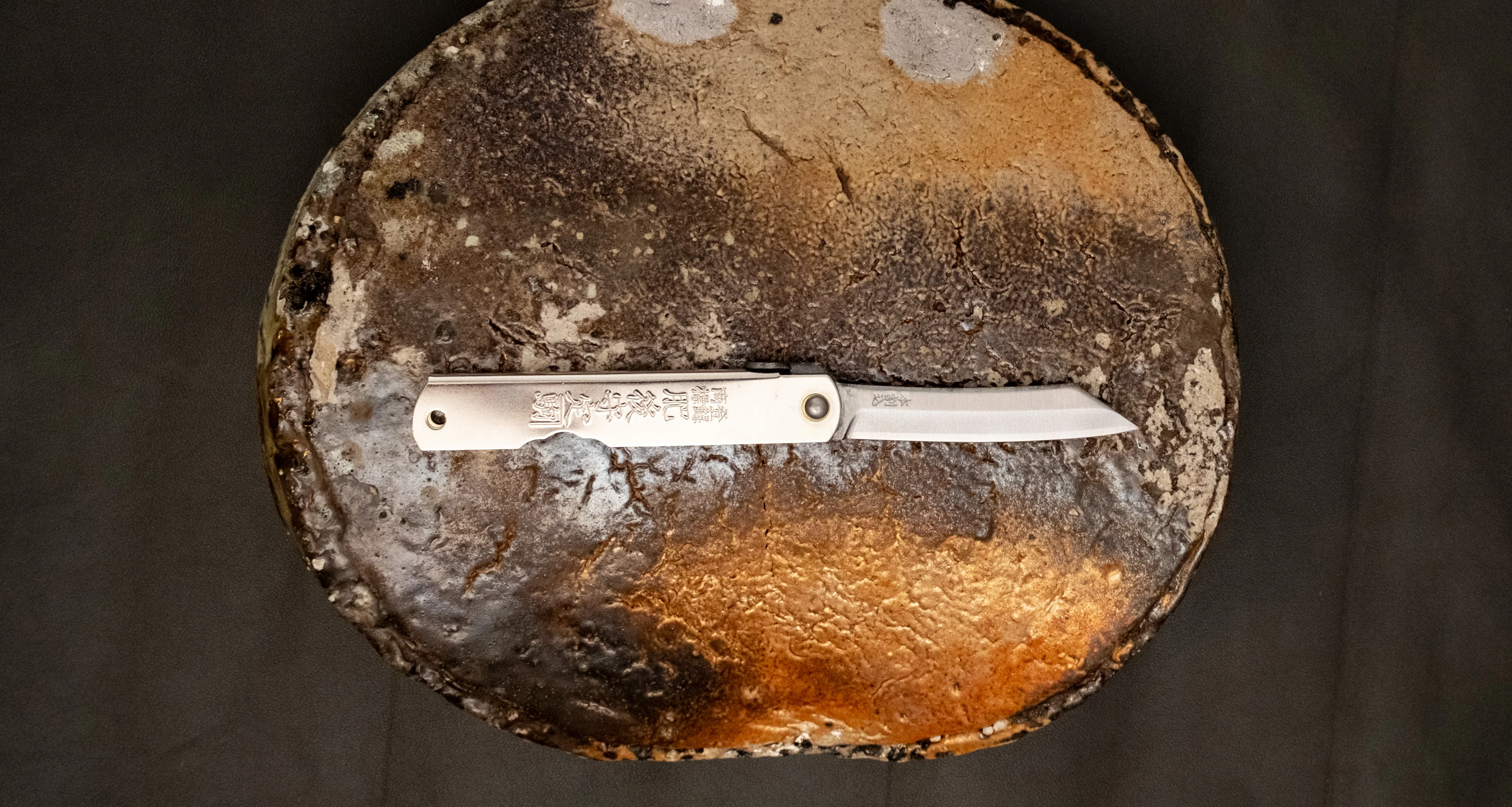 Higonokami Pocket Knife SILVER 75mm (3.0") - Image 4