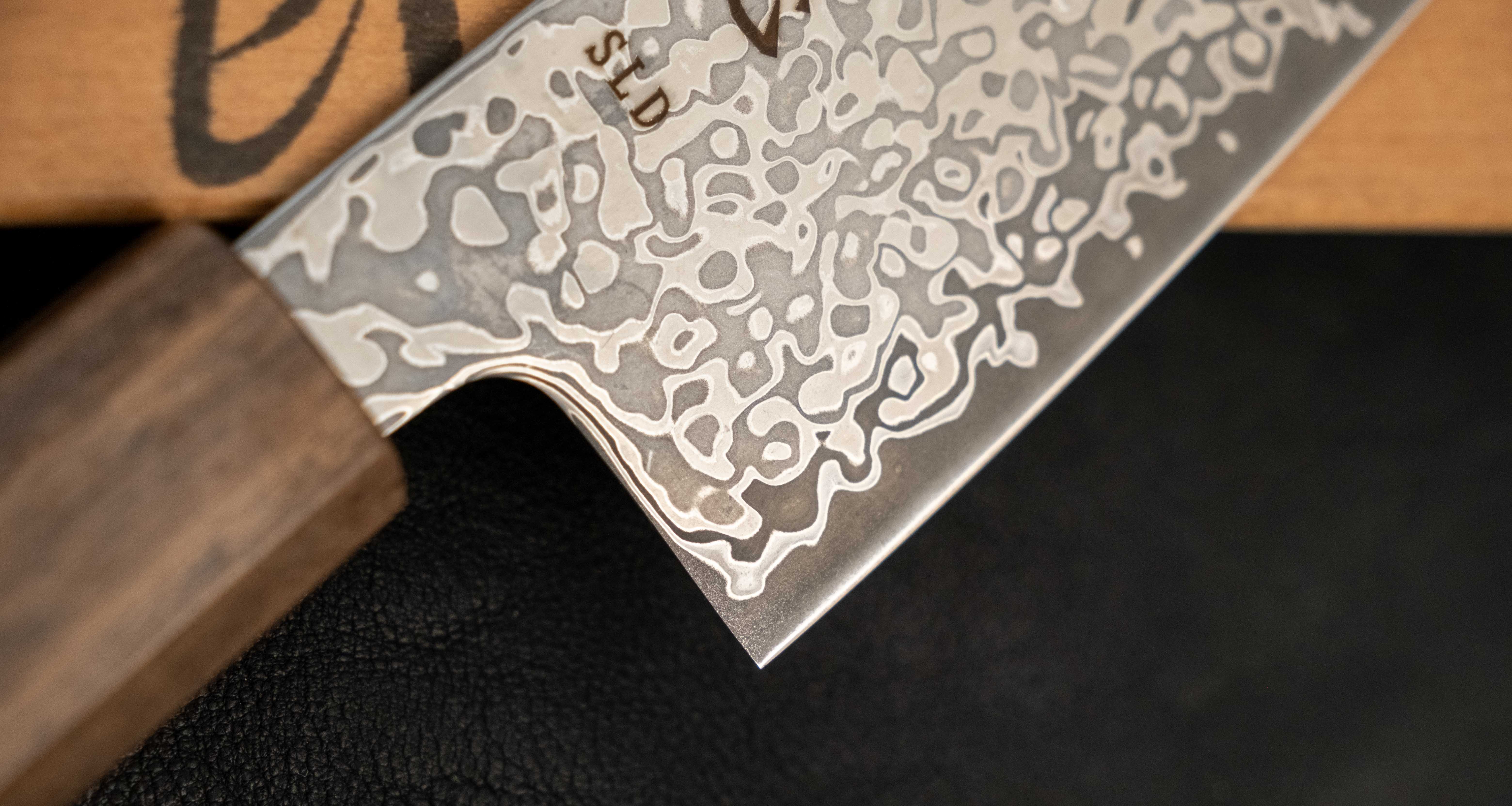 Hikari Gyuto SLD Kurozome Damascus 210mm (8.3") - Image 4