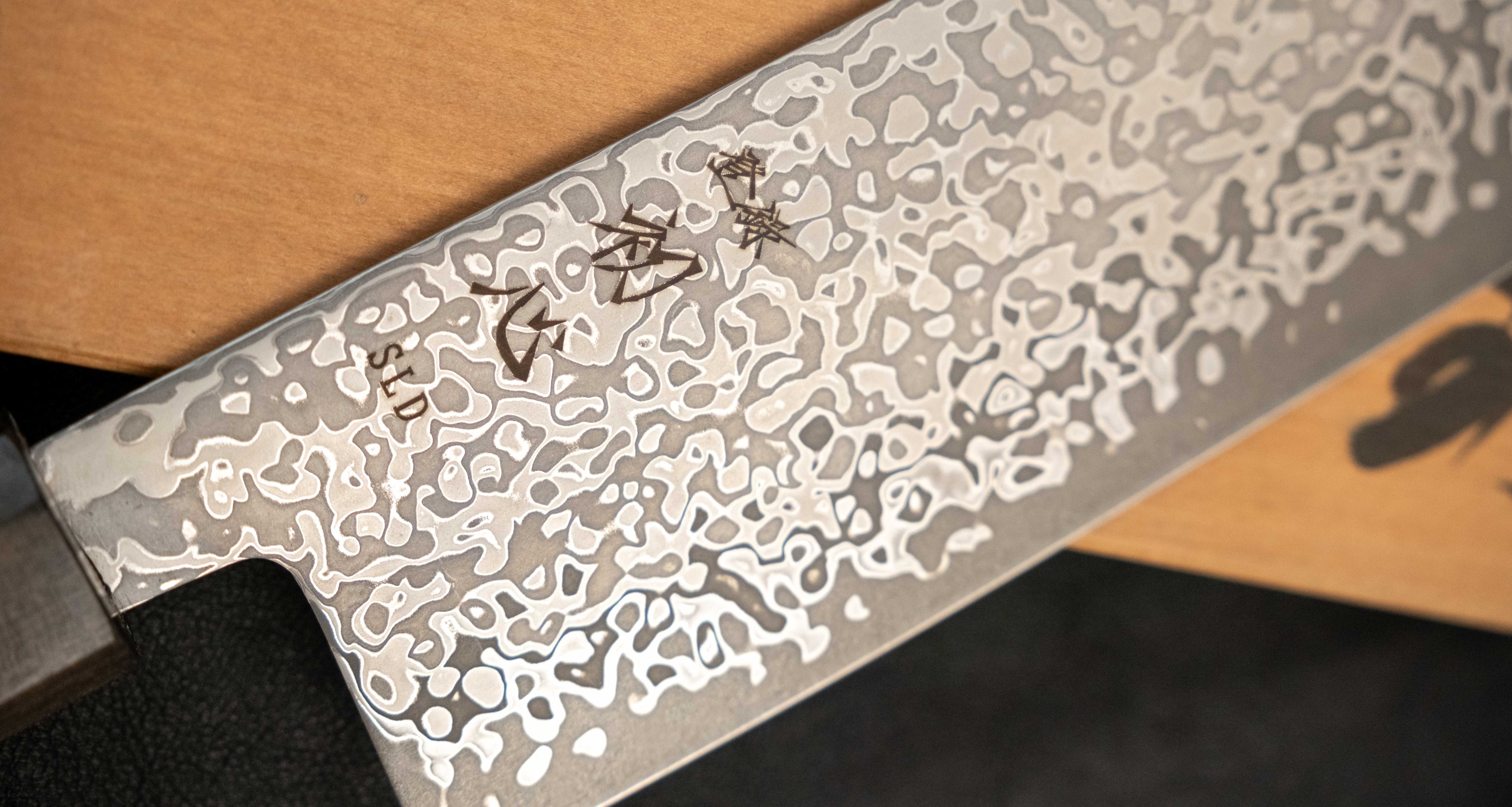 Hikari Nakiri SLD Kurozome Damascus 160mm (6.3") - Image 4