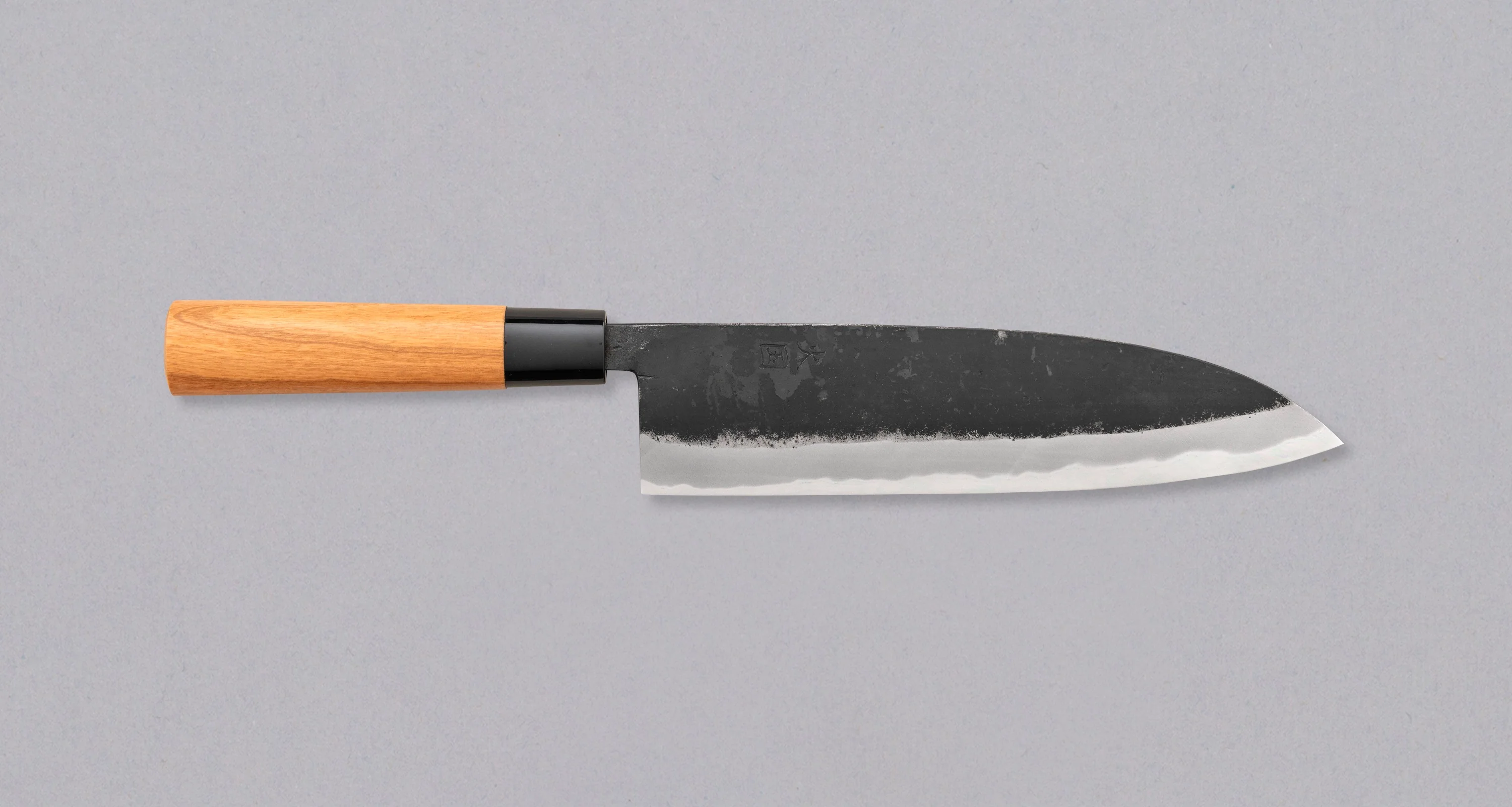 Hinokuni Santoku Shirogami #1 210mm (8.3")