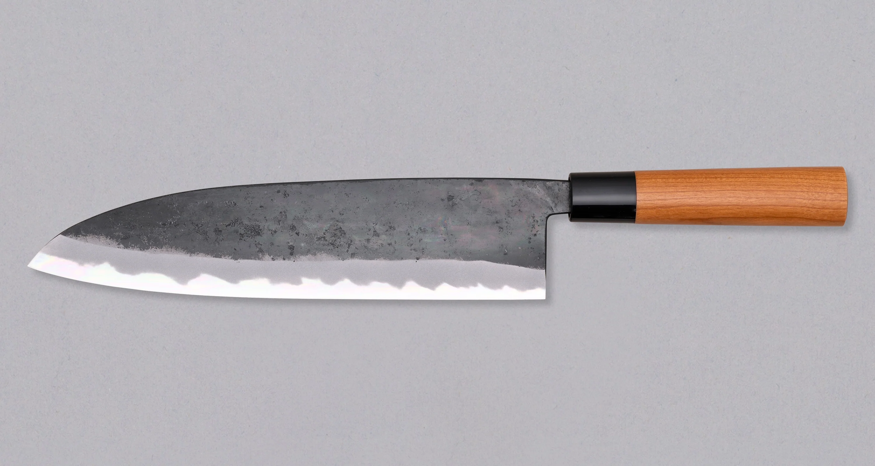 Hinokuni Santoku Shirogami #1 240mm (9.4") - Image 2
