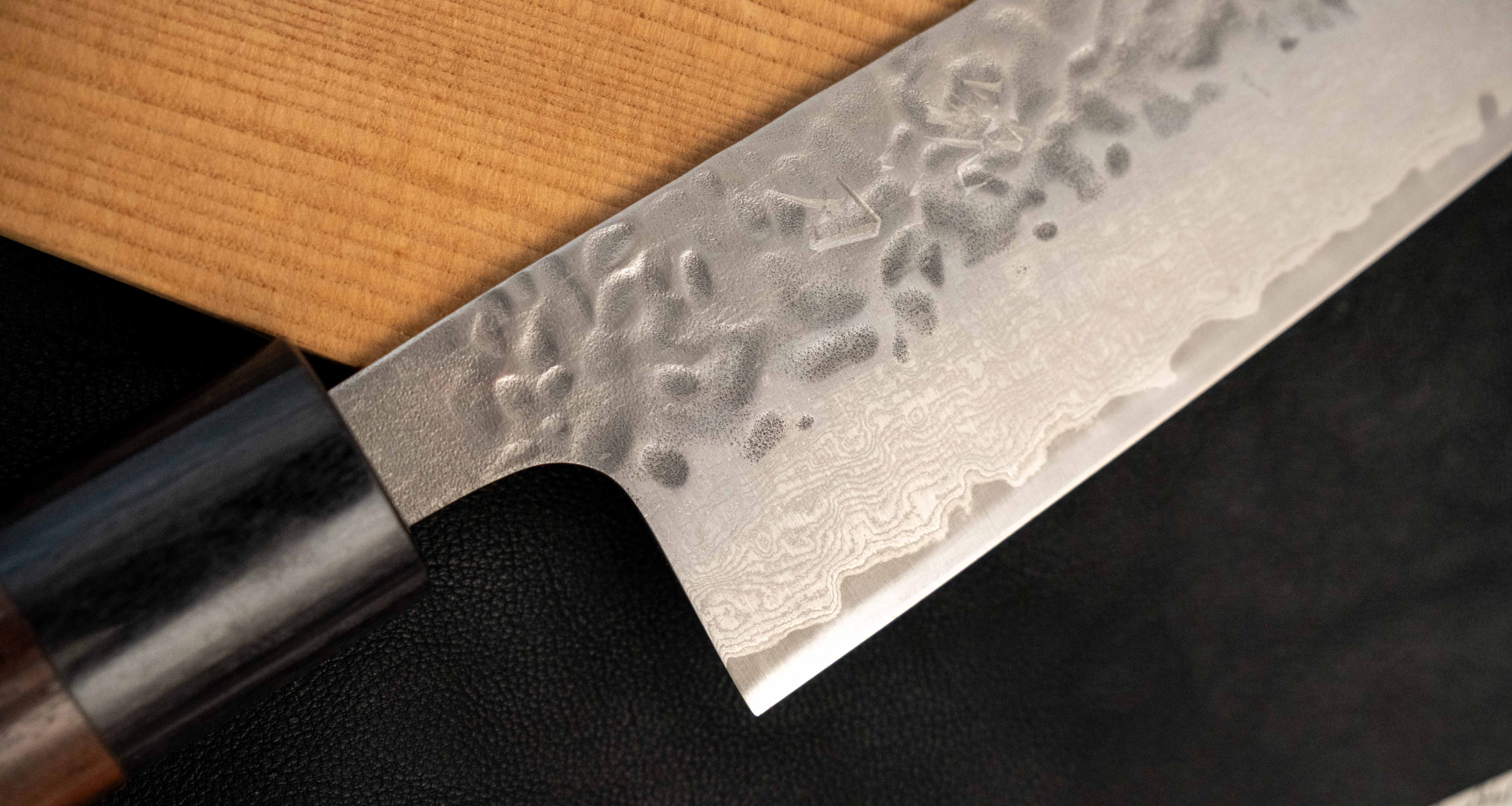 Hokiyama Bunka AUS-10 Damascus 170mm (6.7") - Image 4