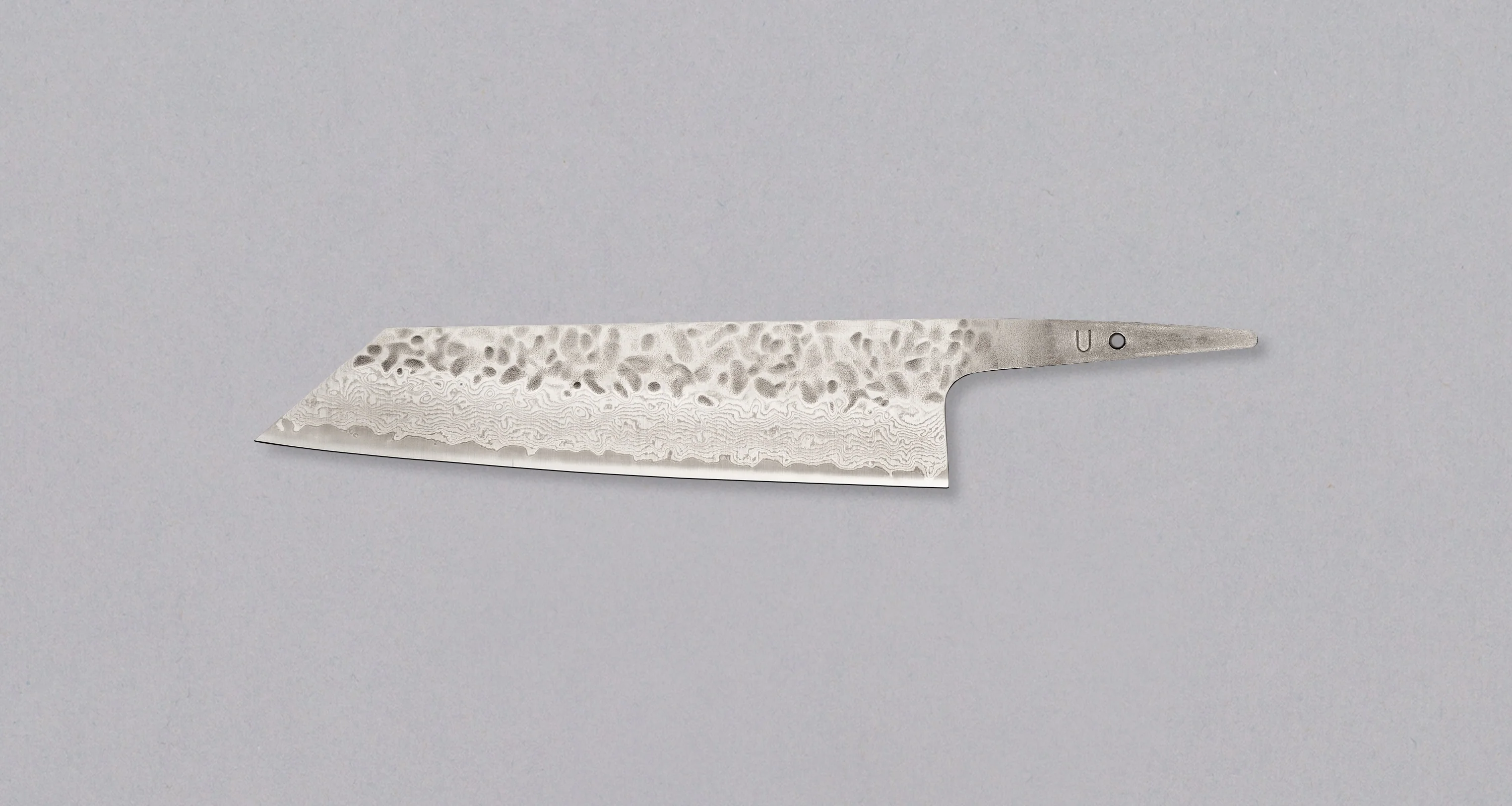Hokiyama Bunka Matte Damascus AUS-10 170mm (6.7") - BLADE - Image 2