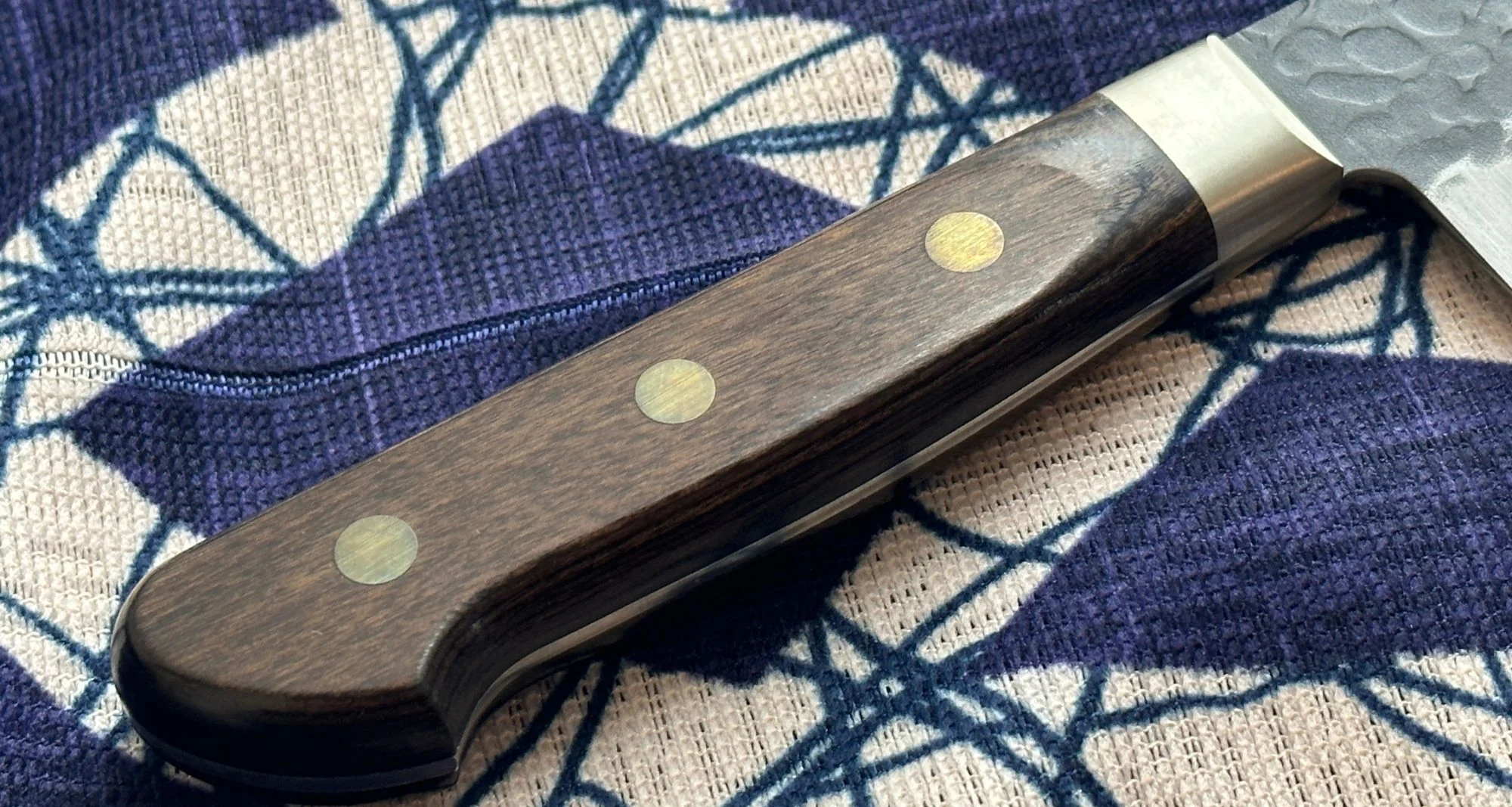 Hokiyama Gyuto Aogami Super Tsuchime 210mm (8.3") - Image 6