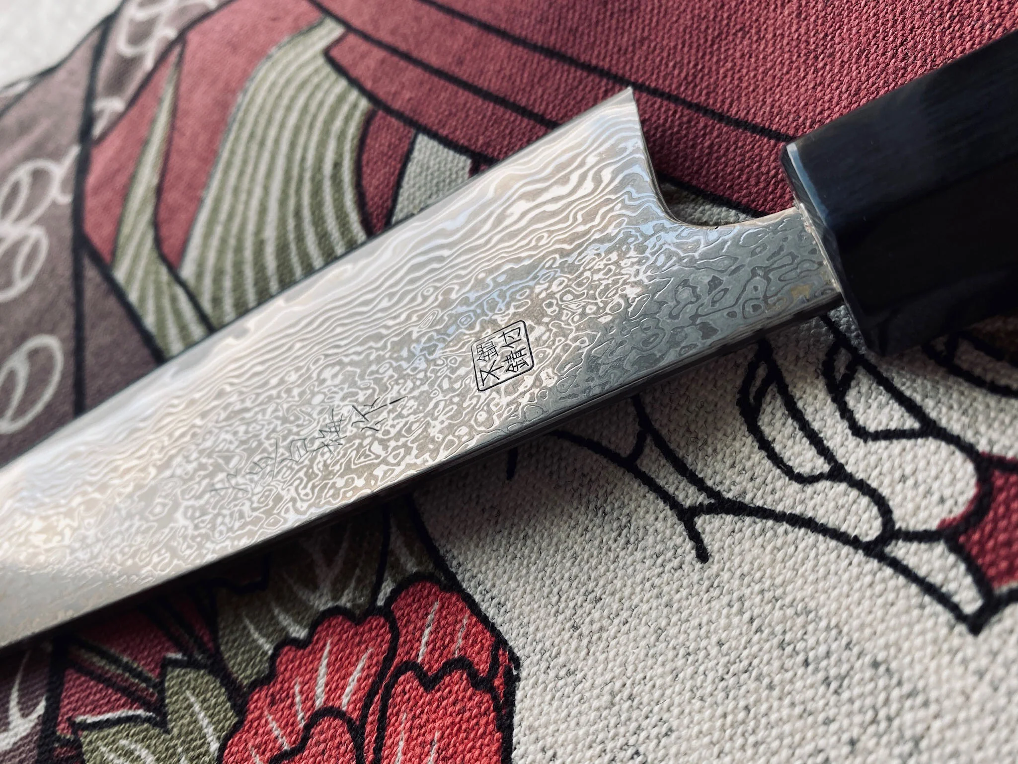 Hokiyama Gyuto Damascus SKD 240mm (9.5") - Image 3