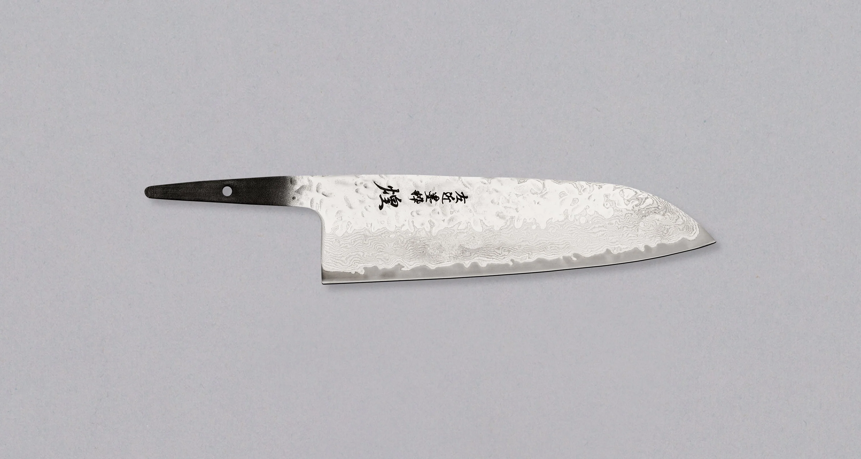 Hokiyama Santoku AUS-10 Damascus 165mm (6.5") - BLADE