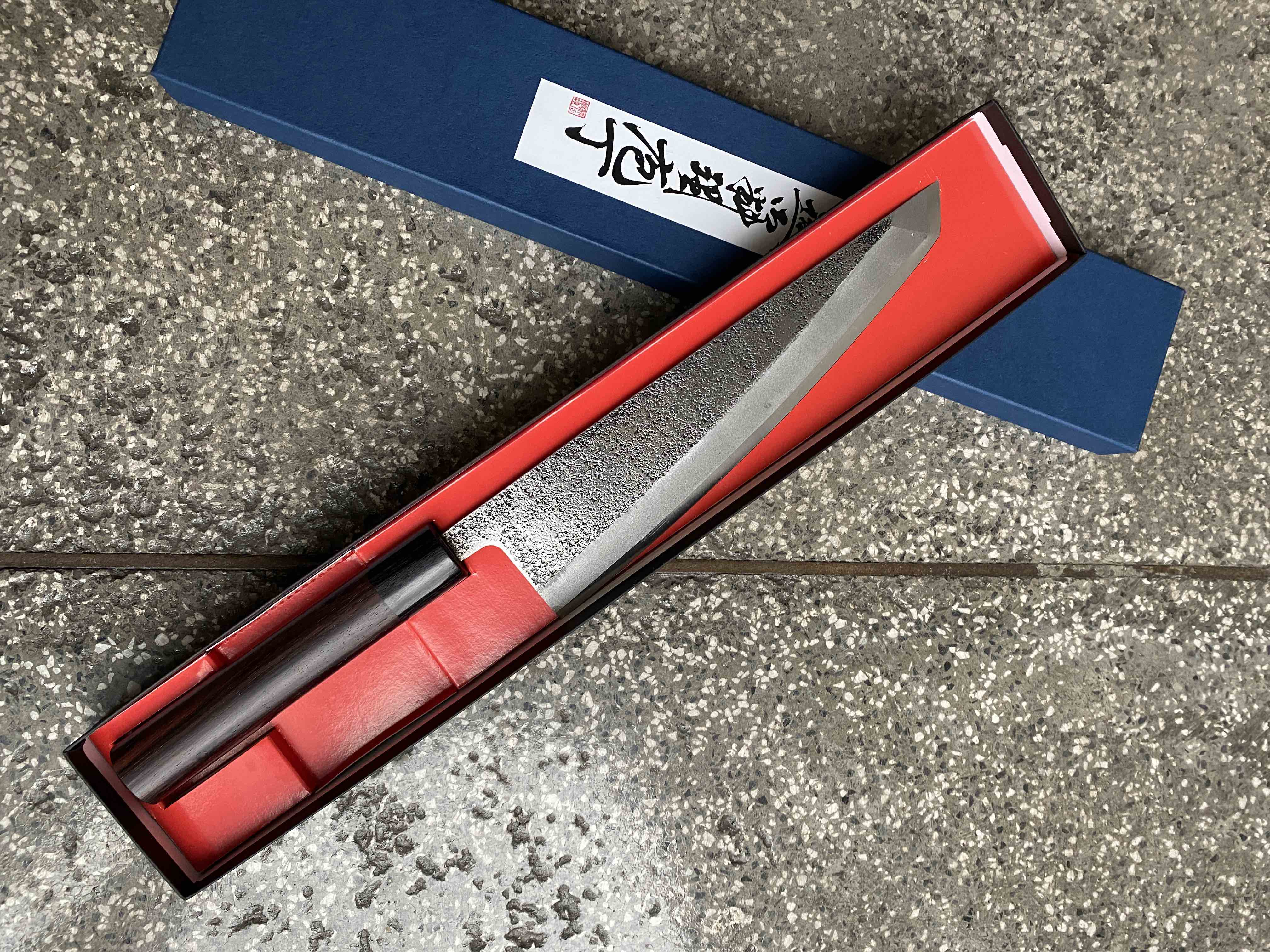 Ikeuchi Sakimaru-Gyuto Shirogami 220mm (8.7") - Image 6