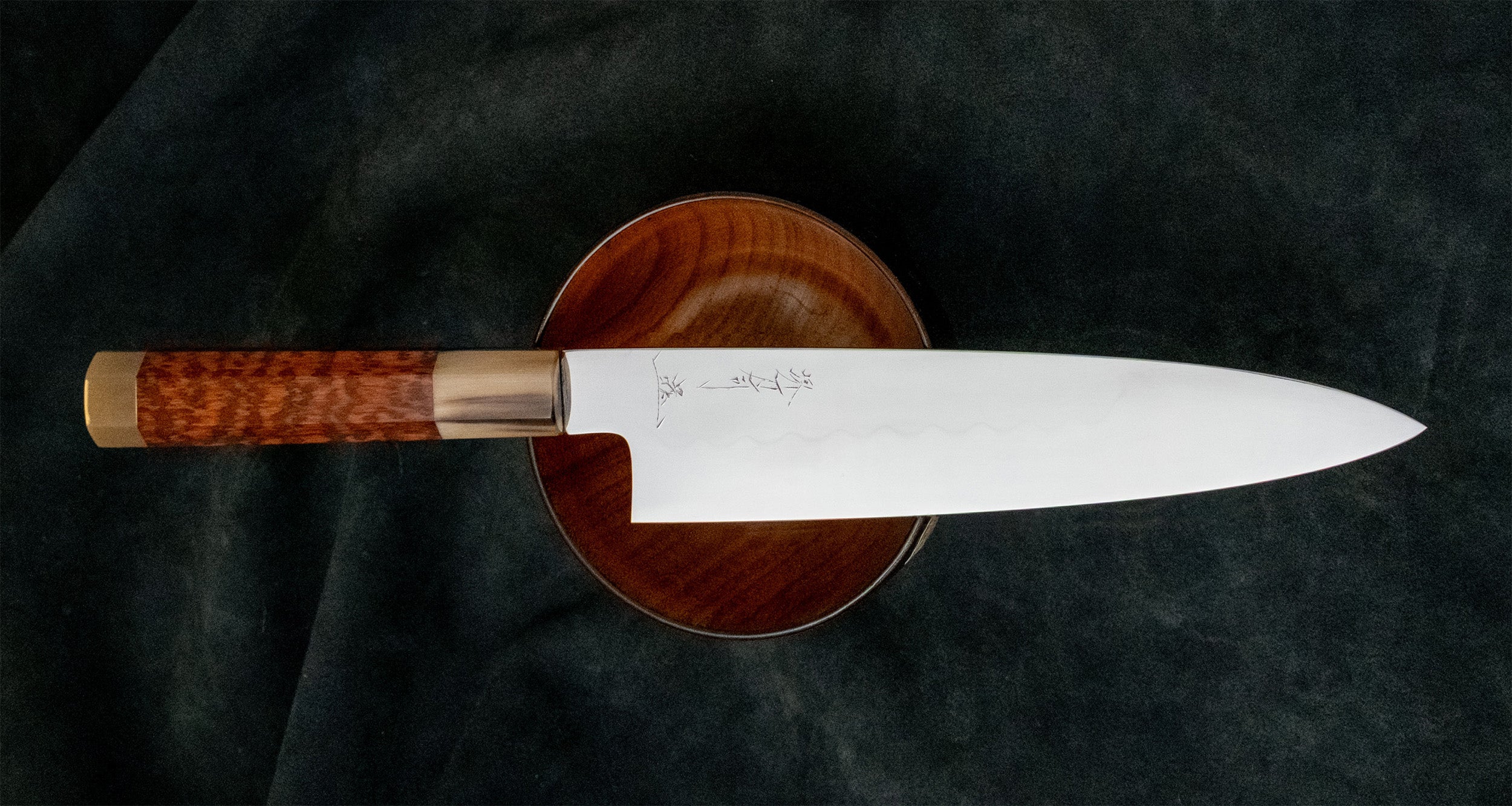 Izumiriki Honyaki Gyuto Shirogami #3 210mm (8.3") - Image 4