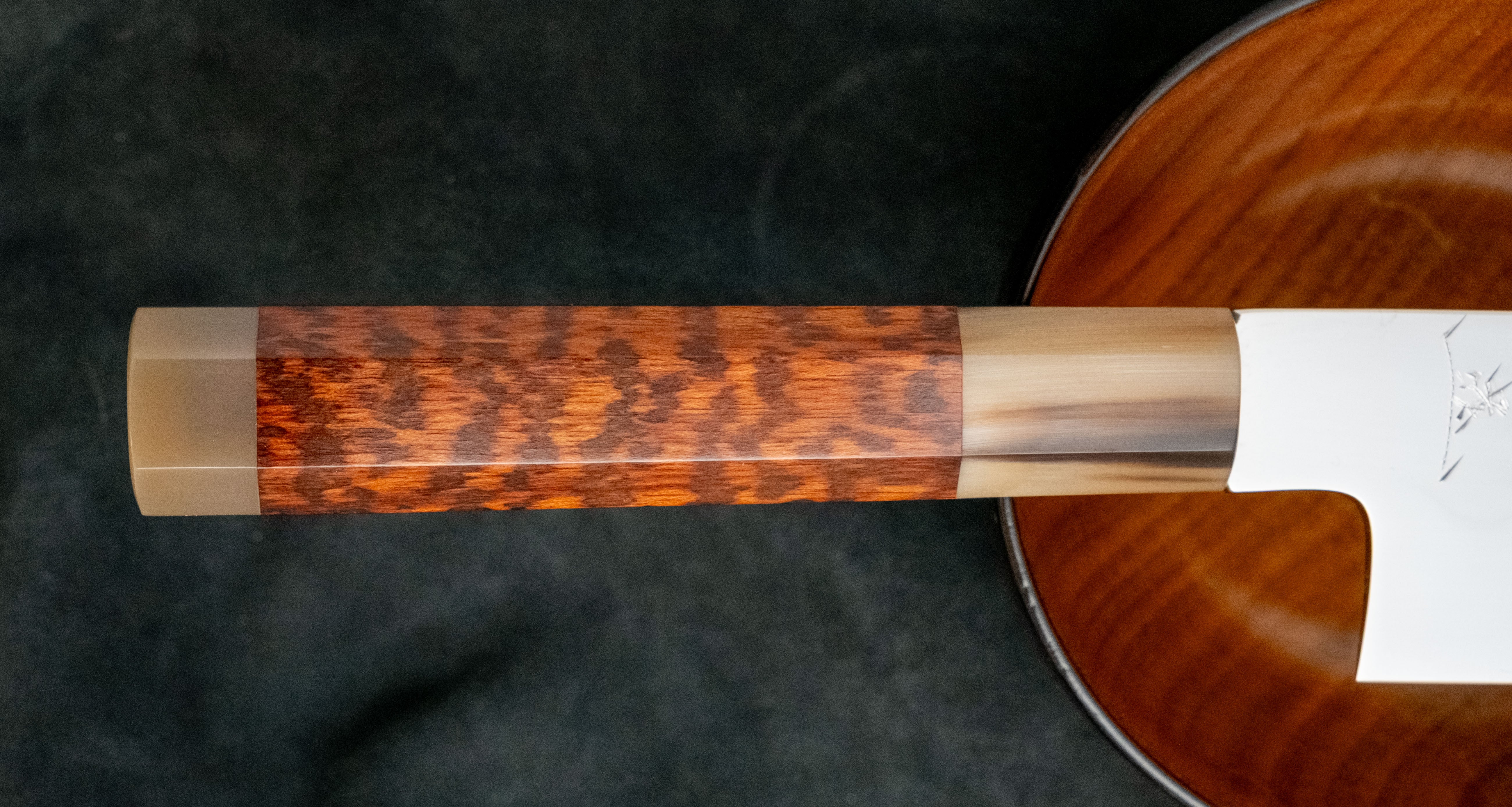 Izumiriki Honyaki Gyuto Shirogami #3 210mm (8.3") - Image 6