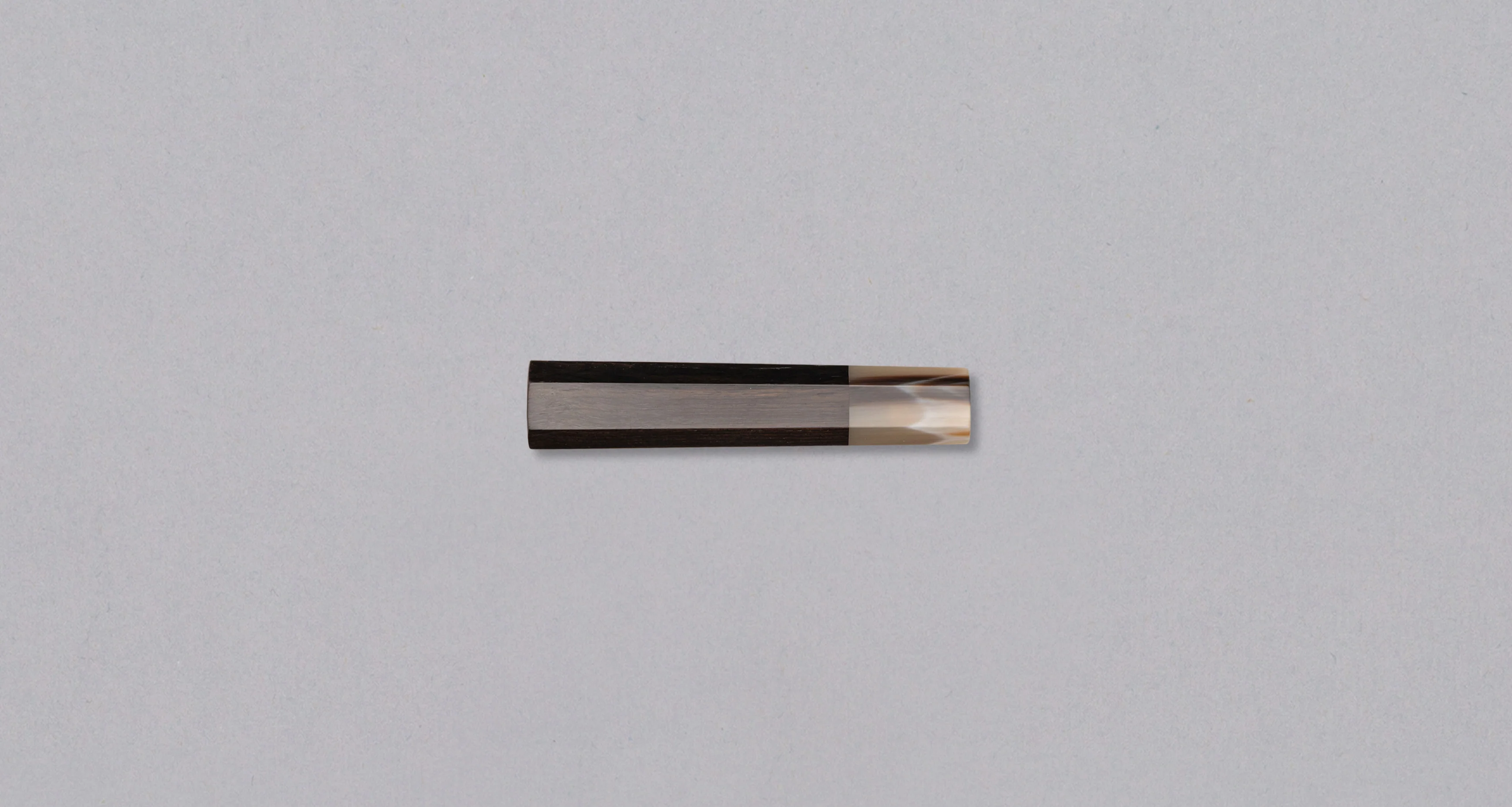 Japanese handle - Ebony / Blond Buffalo [octagonal] - Image 3