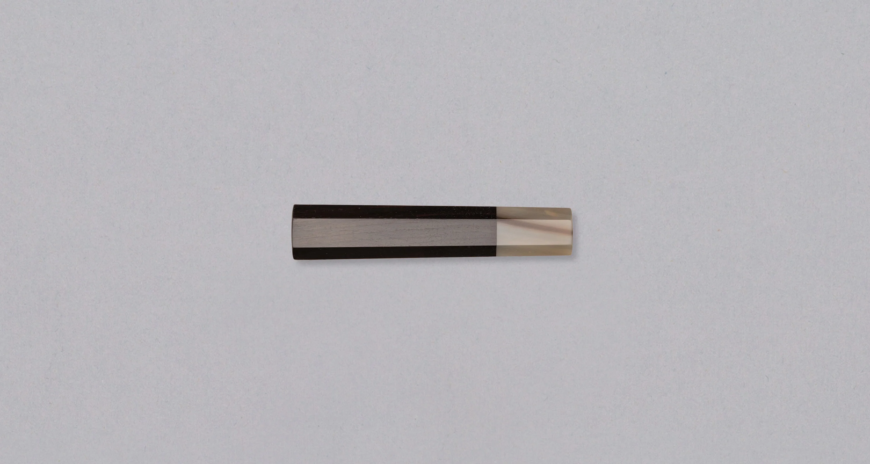Japanese handle - Ebony / Blond Buffalo [octagonal] - Image 4
