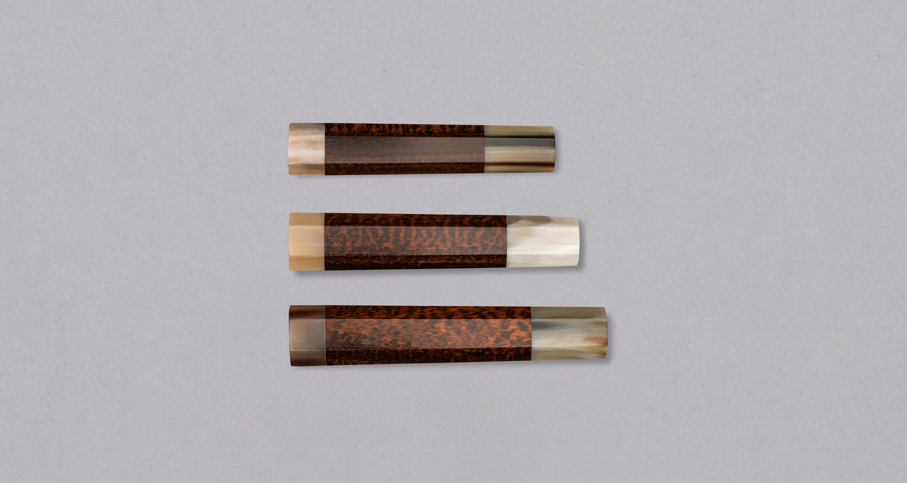 Japanese handle - Snakewood / Blond Buffalo [octagonal]