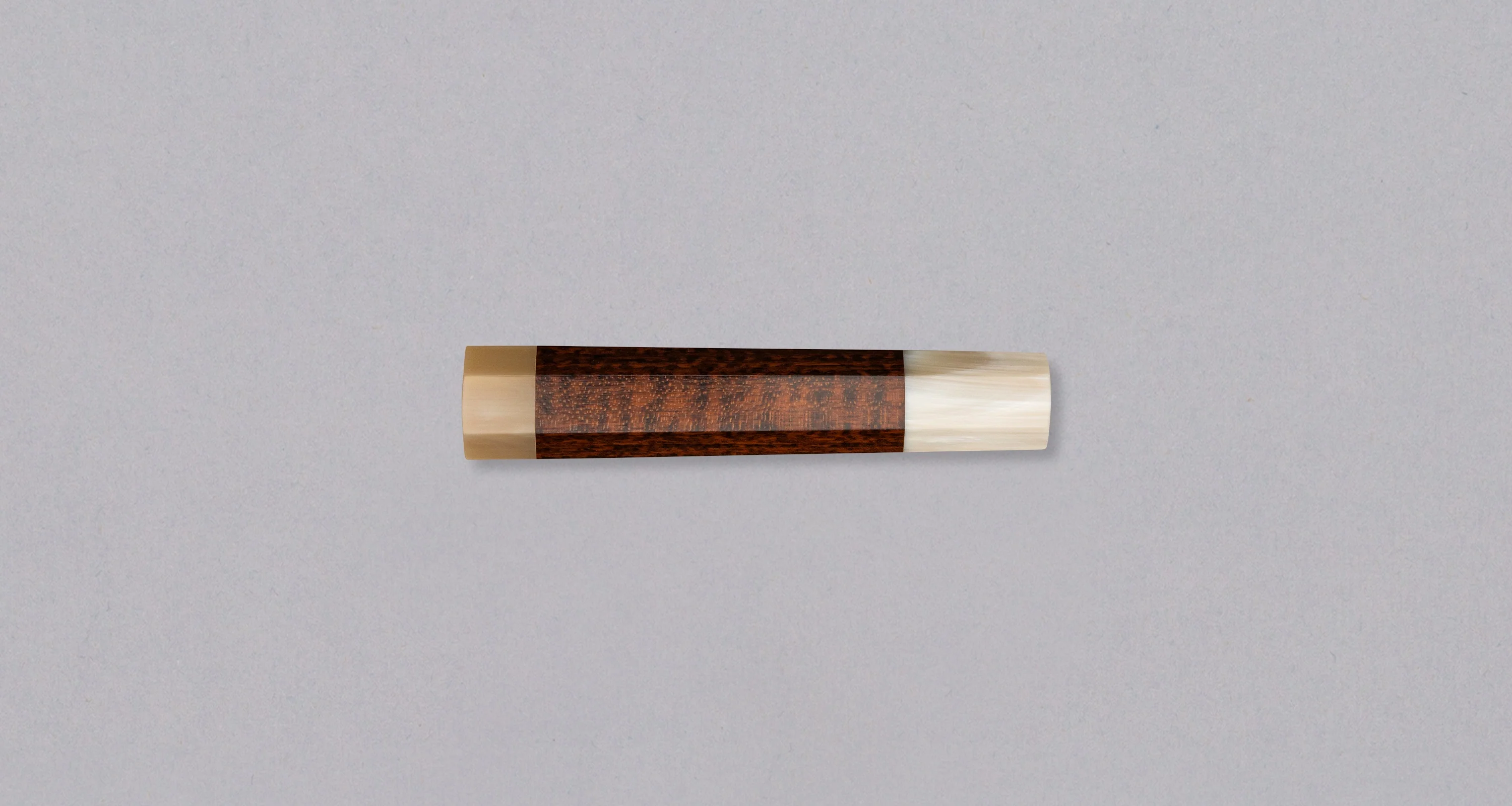 Japanese handle - Snakewood / Blond Buffalo [octagonal] - Image 3