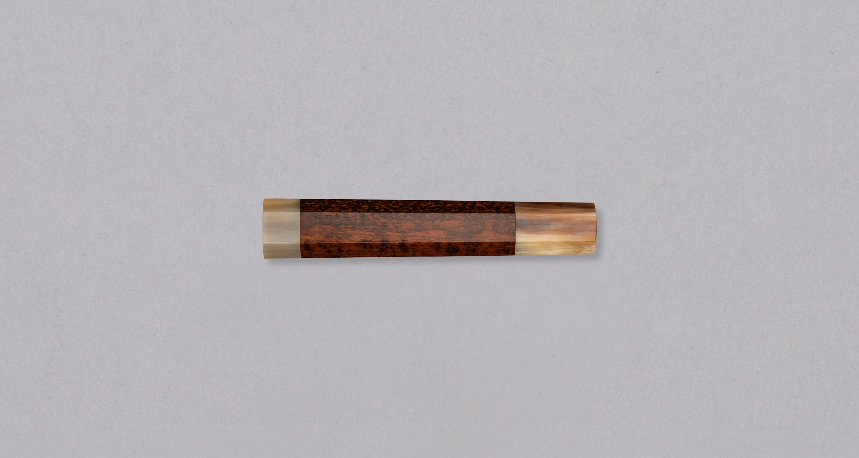 Japanese handle - Snakewood / Blond Buffalo [octagonal] - Image 4