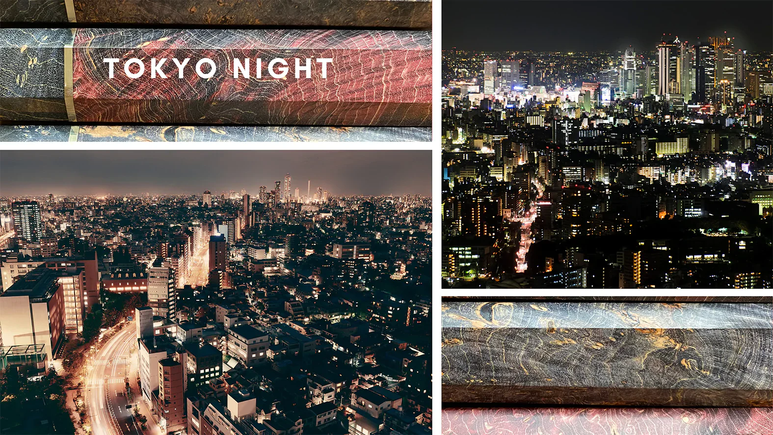 Japanese handle - Tokyo Night [octagon] - Image 2