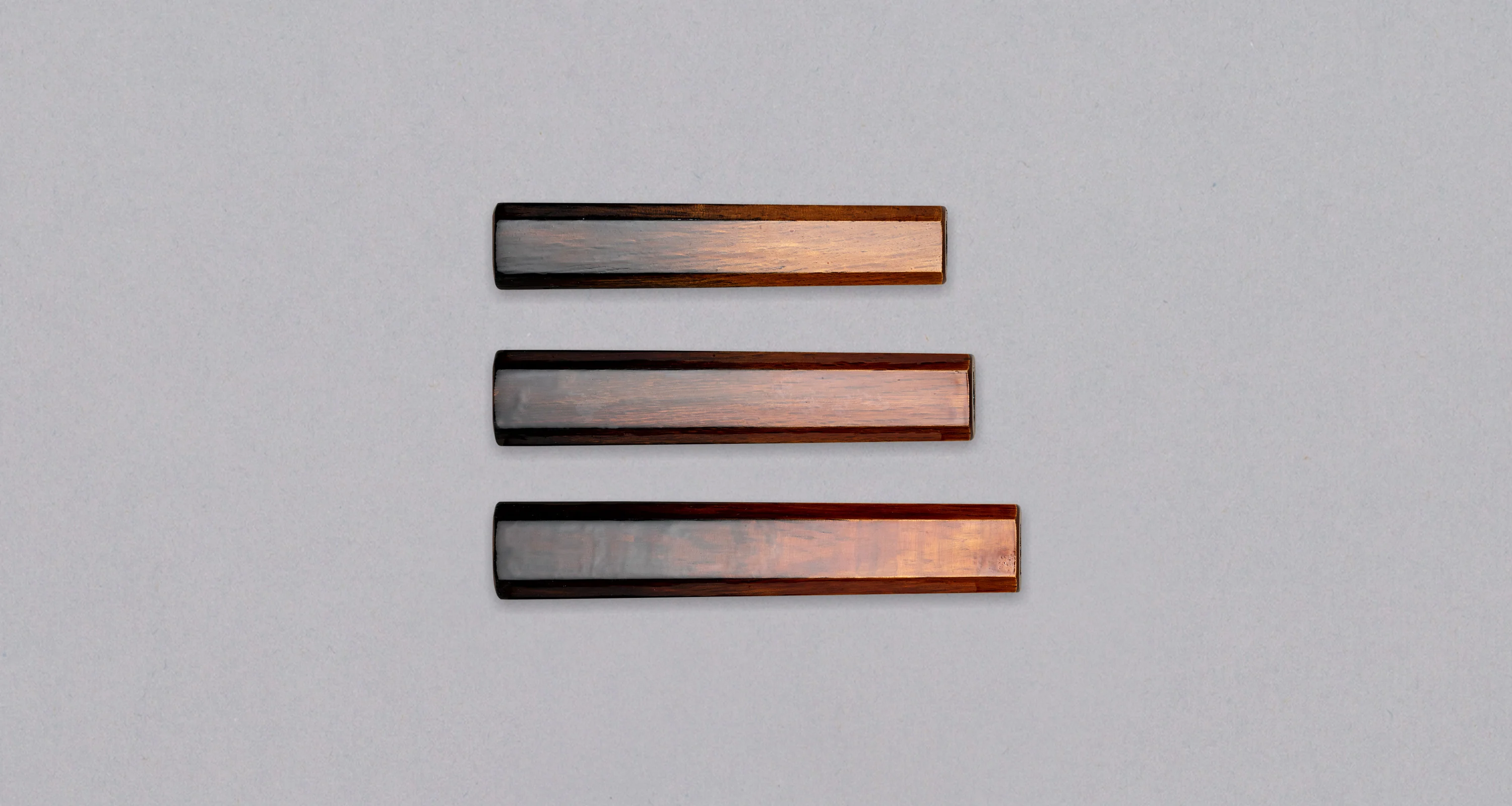 Japanese handle - Urushi Flame Oak [octagon]