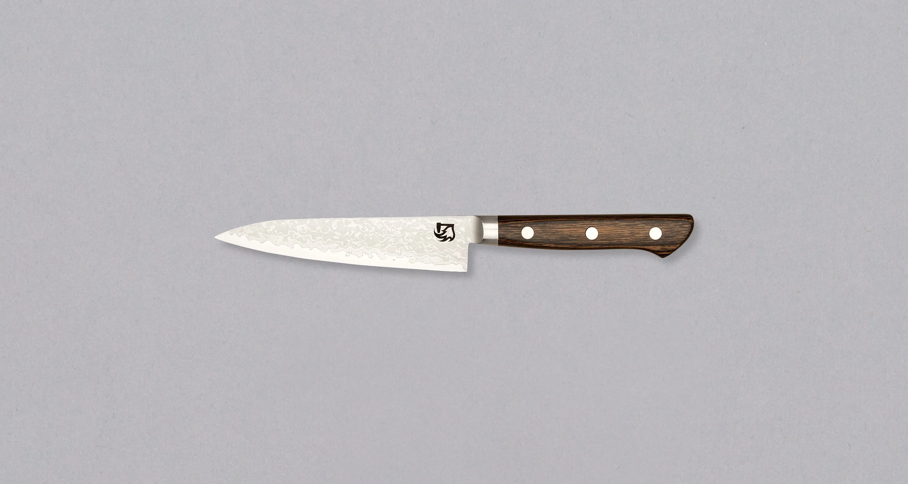 Kajiyamura Hakuun Petty VG-10 Damascus 120mm (4.7") - Image 2