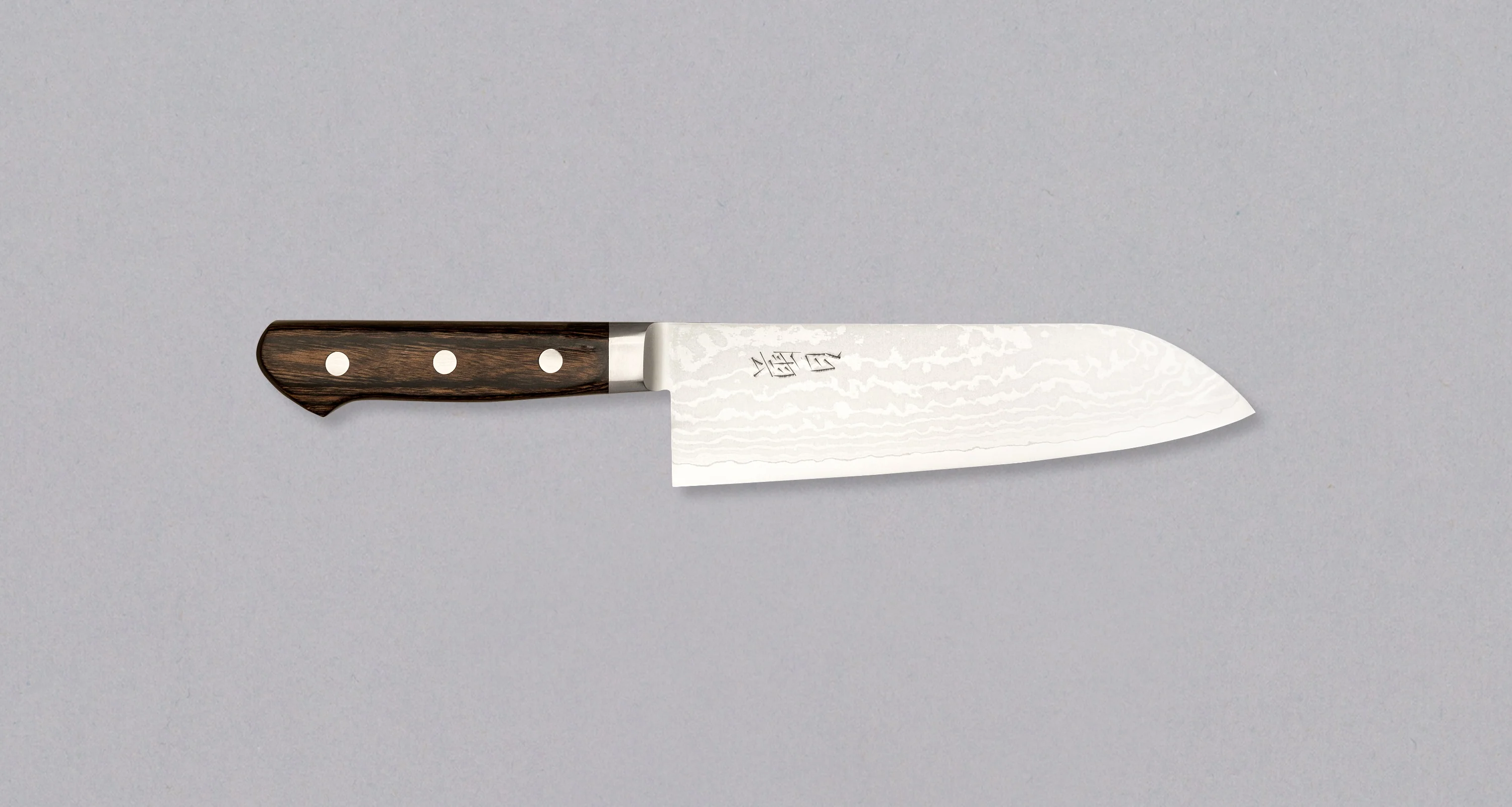 Kajiyamura Hakuun Santoku VG-10 Damascus 165mm (6.5")
