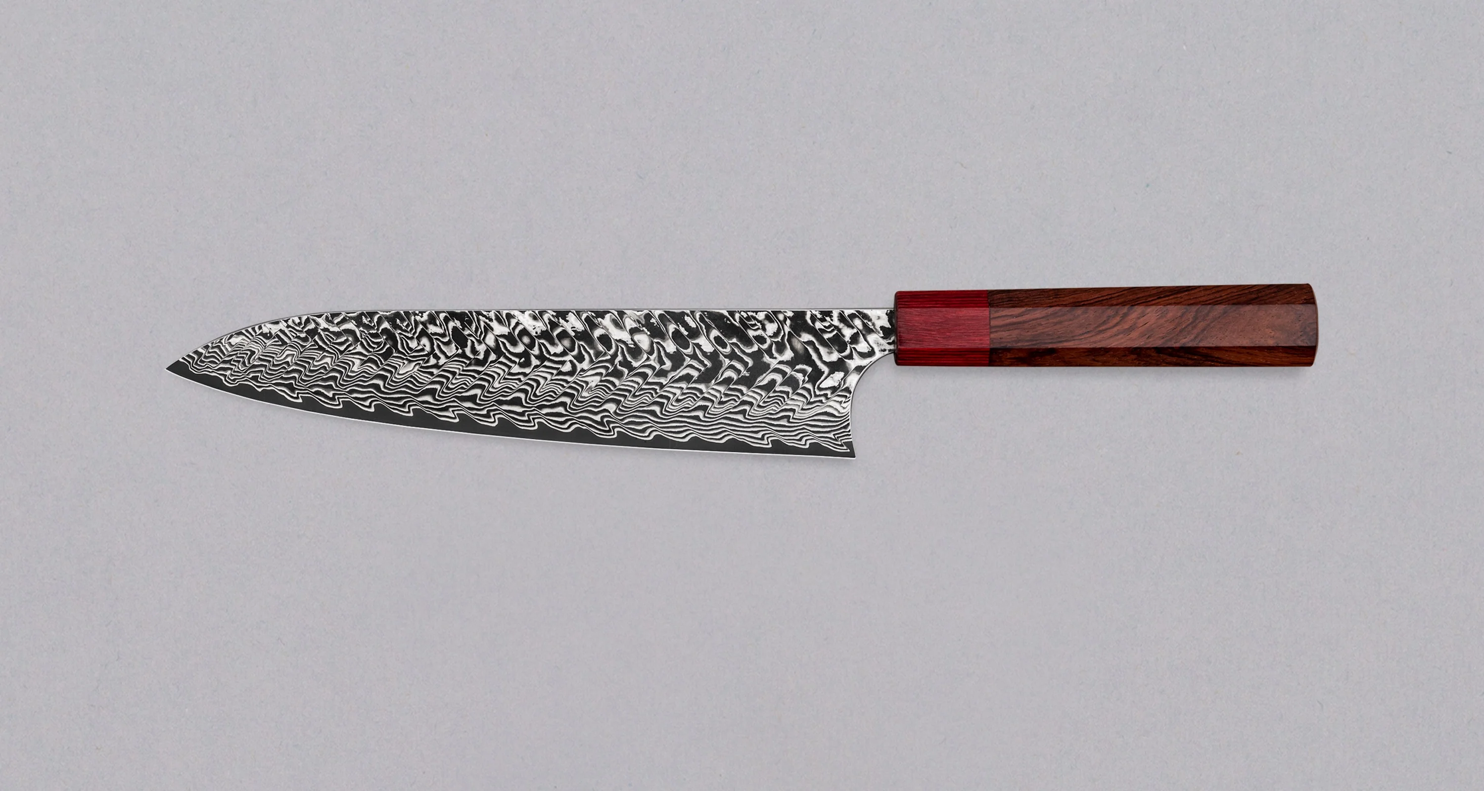 Kato Gyuto SG2 Black Damascus 210mm (8.3") - Image 2