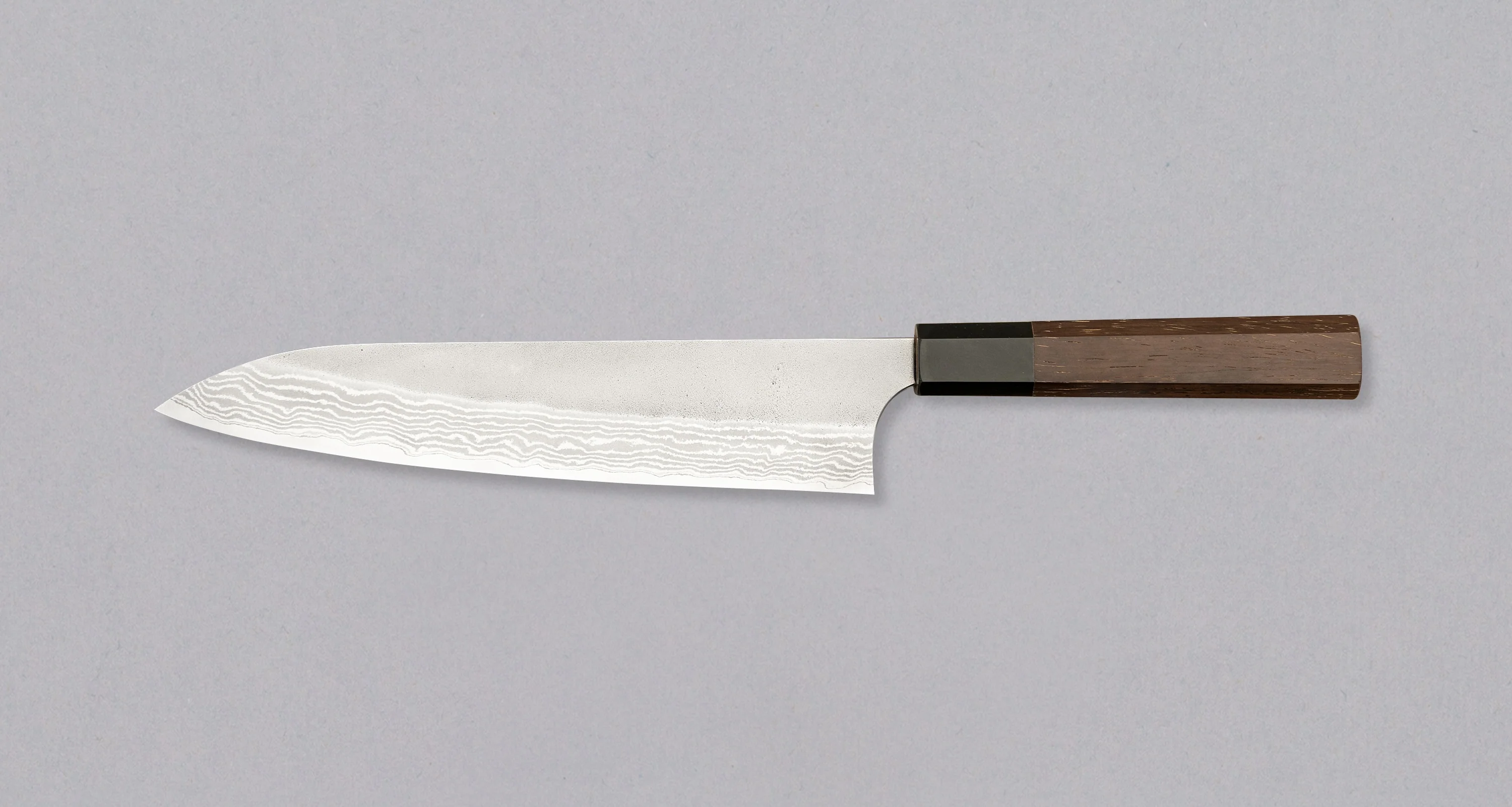 Kato Gyuto VG-10 Nashiji Damascus 210mm (8.3") - Image 2