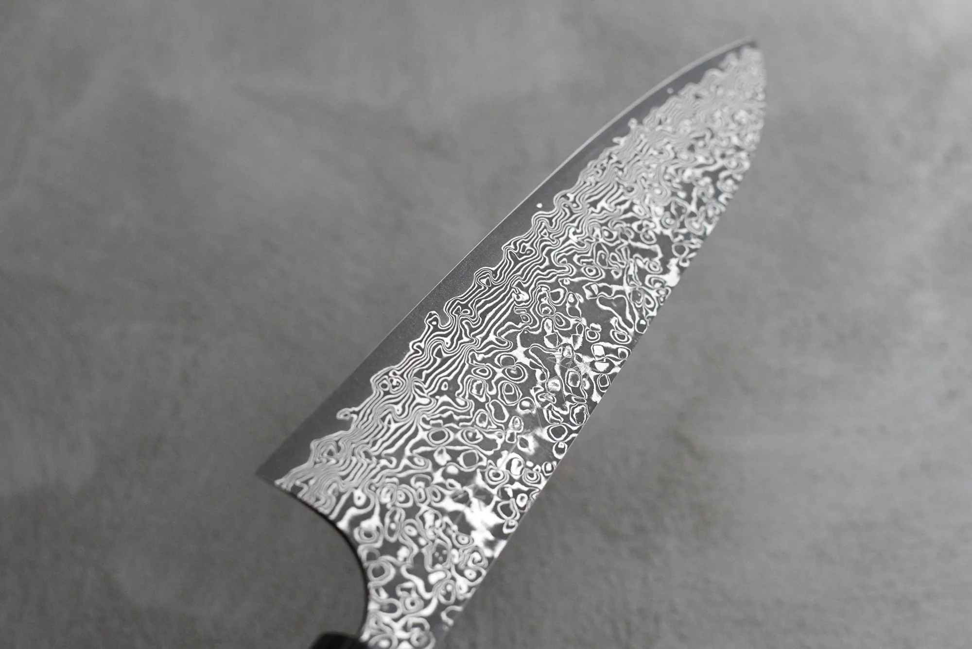 Kato Gyuto VG-10 Nickel Damascus 210mm [Rosewood] (8.3") - Image 8
