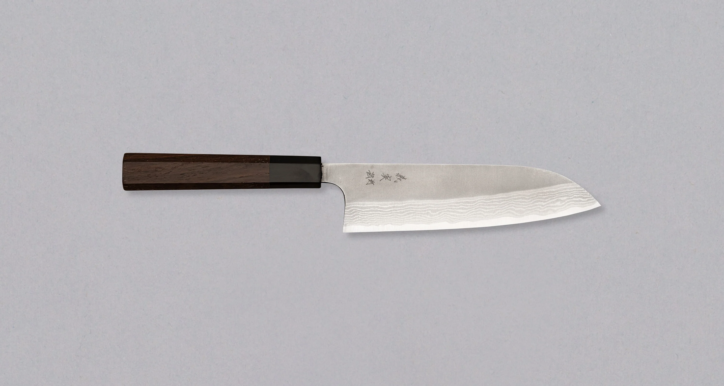 Kato Santoku VG-10 Nashiji Damascus 170mm (6.7")