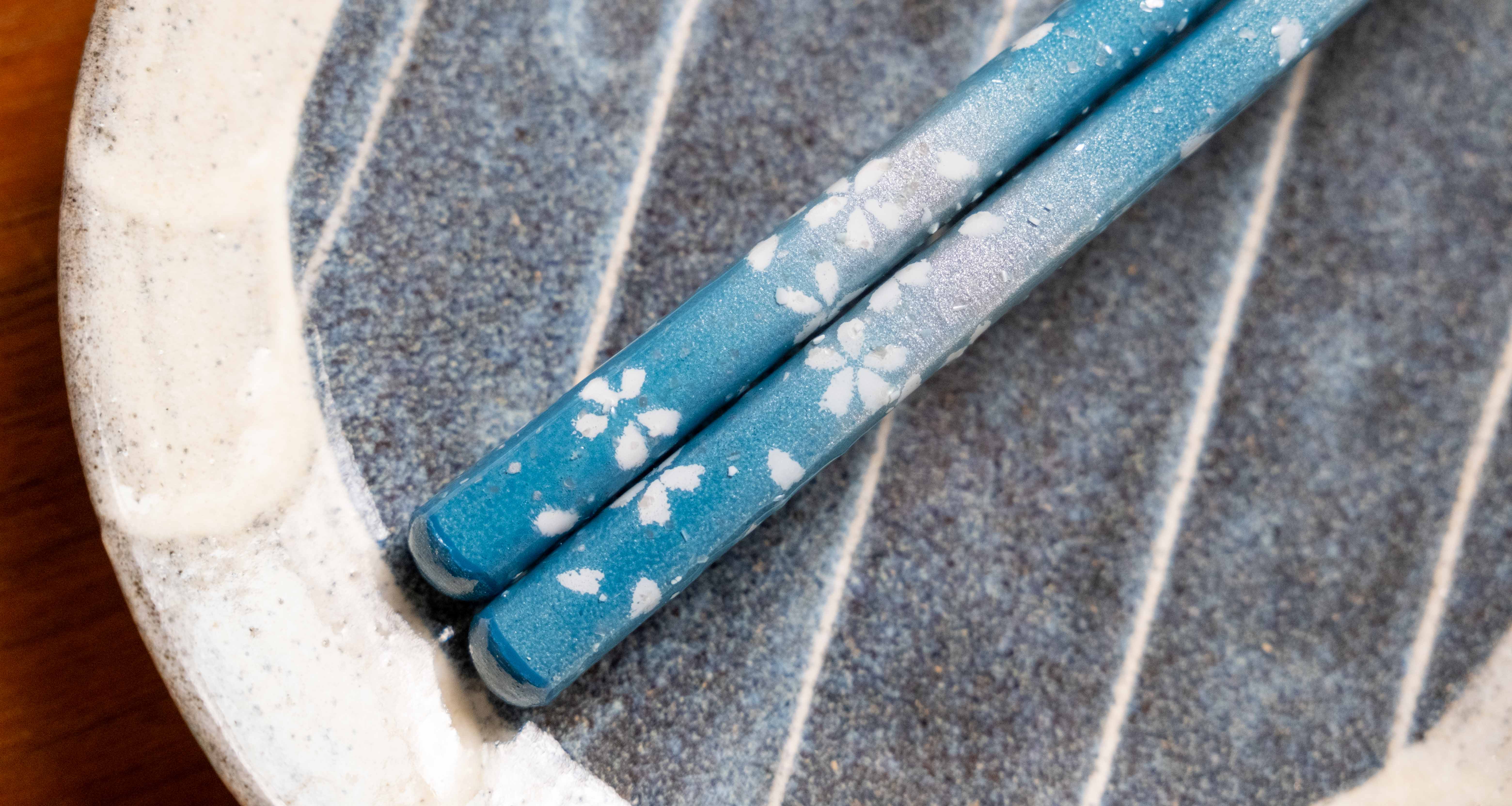 Kawai Chopsticks — Hanabiyori Blue - Image 4