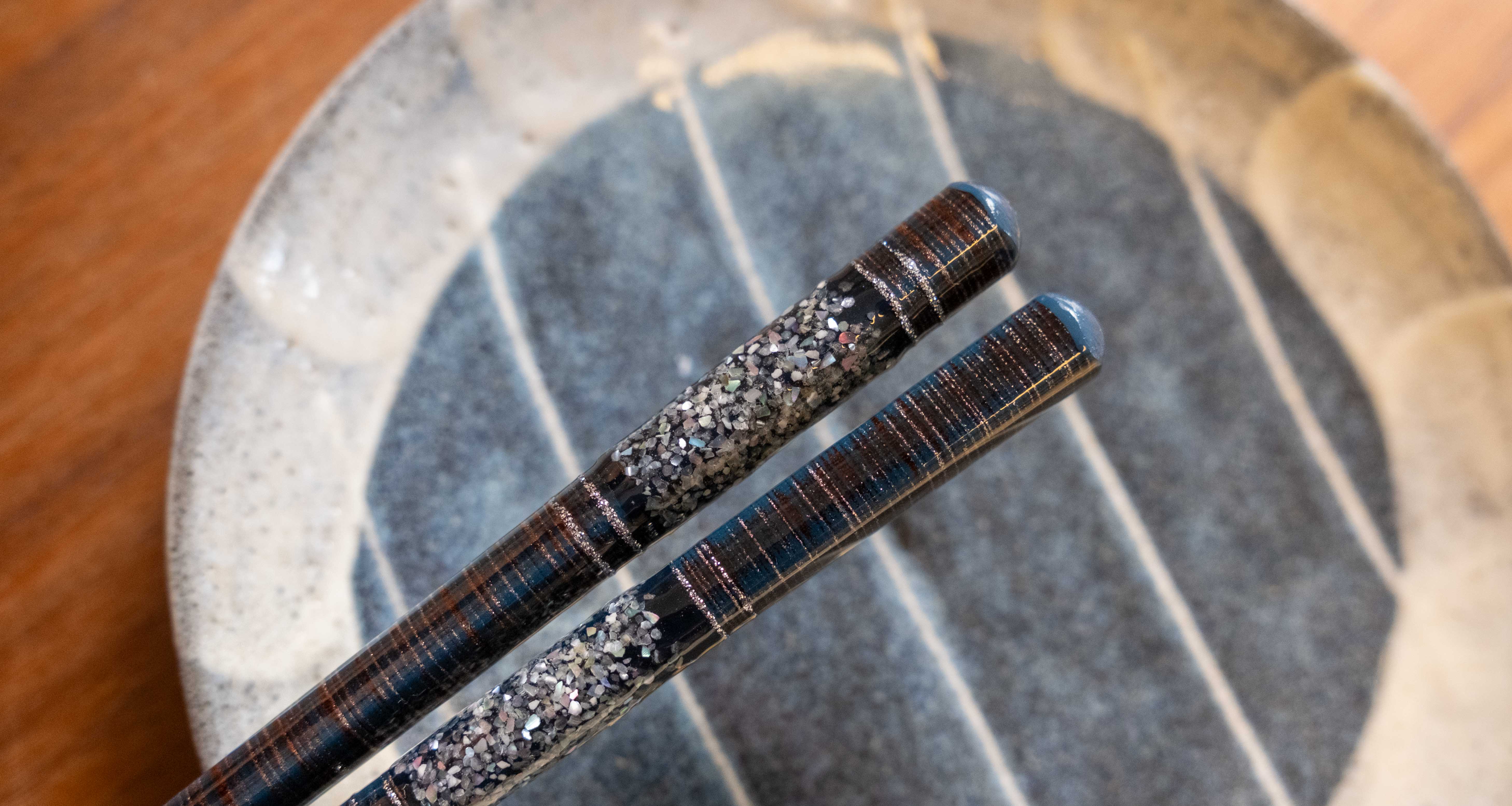 Kawai Chopsticks — Kaitsumugi Navy - Image 2