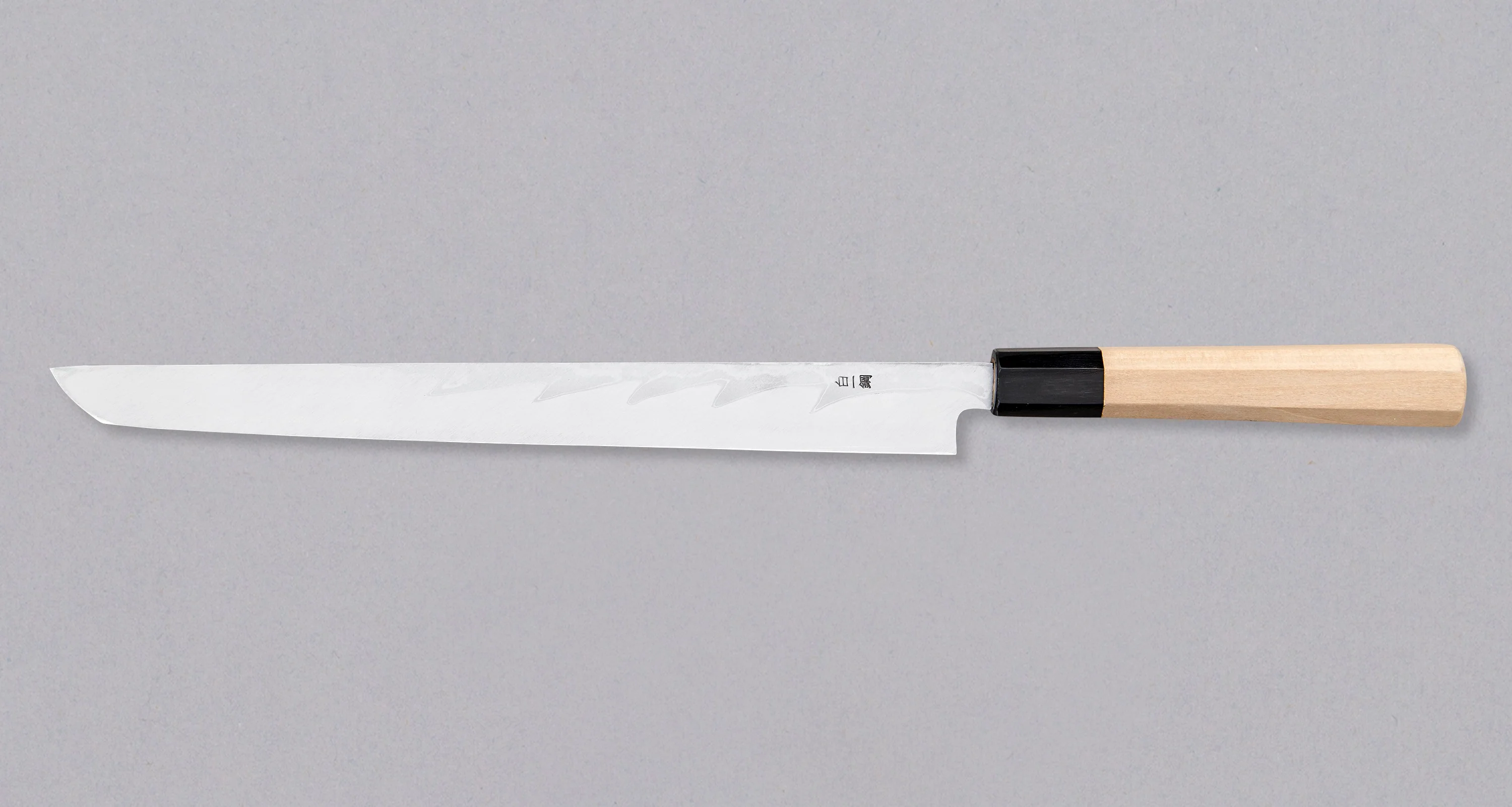 Kawamura Sakimaru Takohiki Shirogami #1 Damascus 300mm (11.8") - Image 2