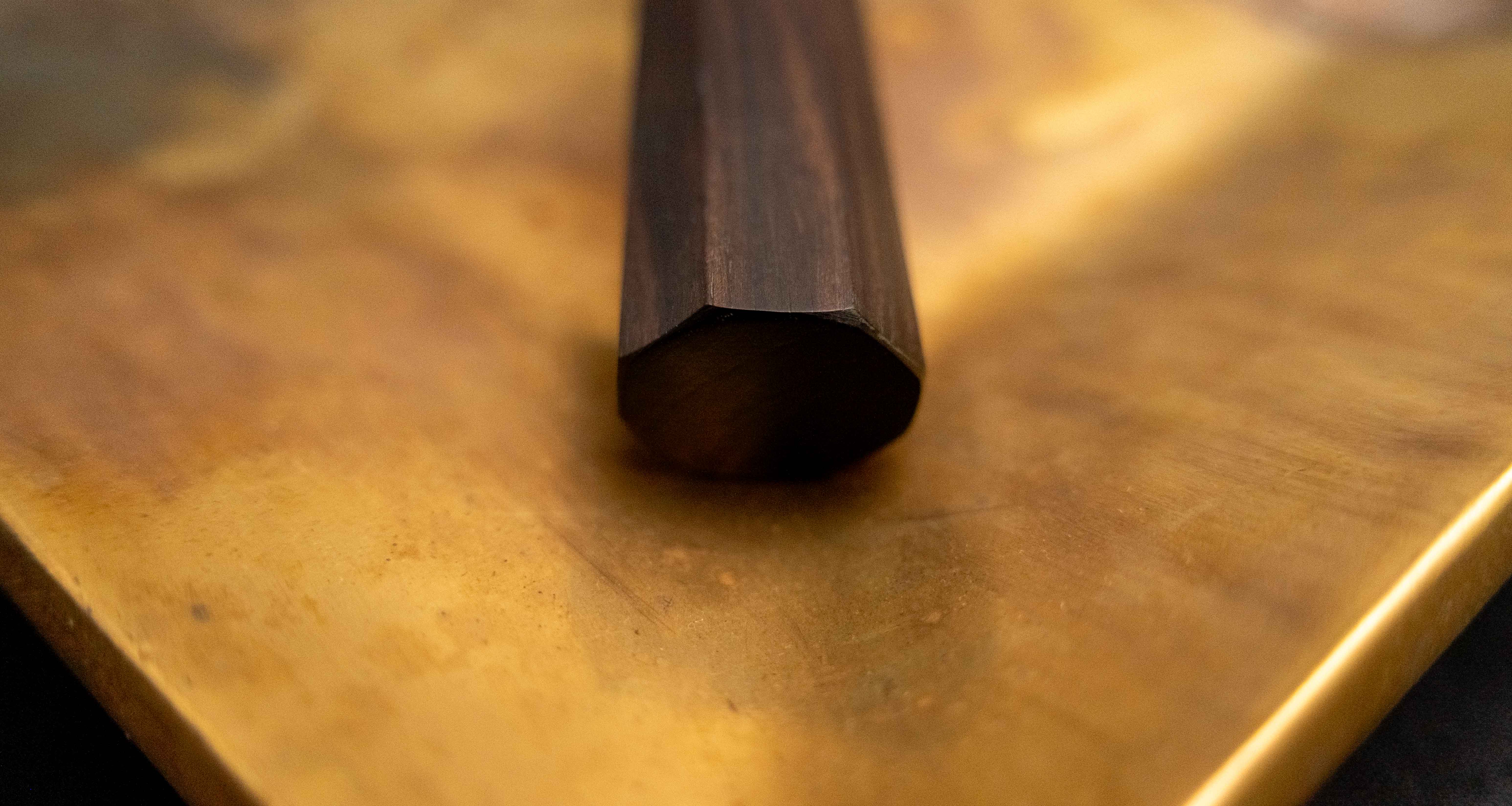 Kokugei Petty Aogami #1 Kuro-uchi Ebony 120mm (4.7") - Image 5