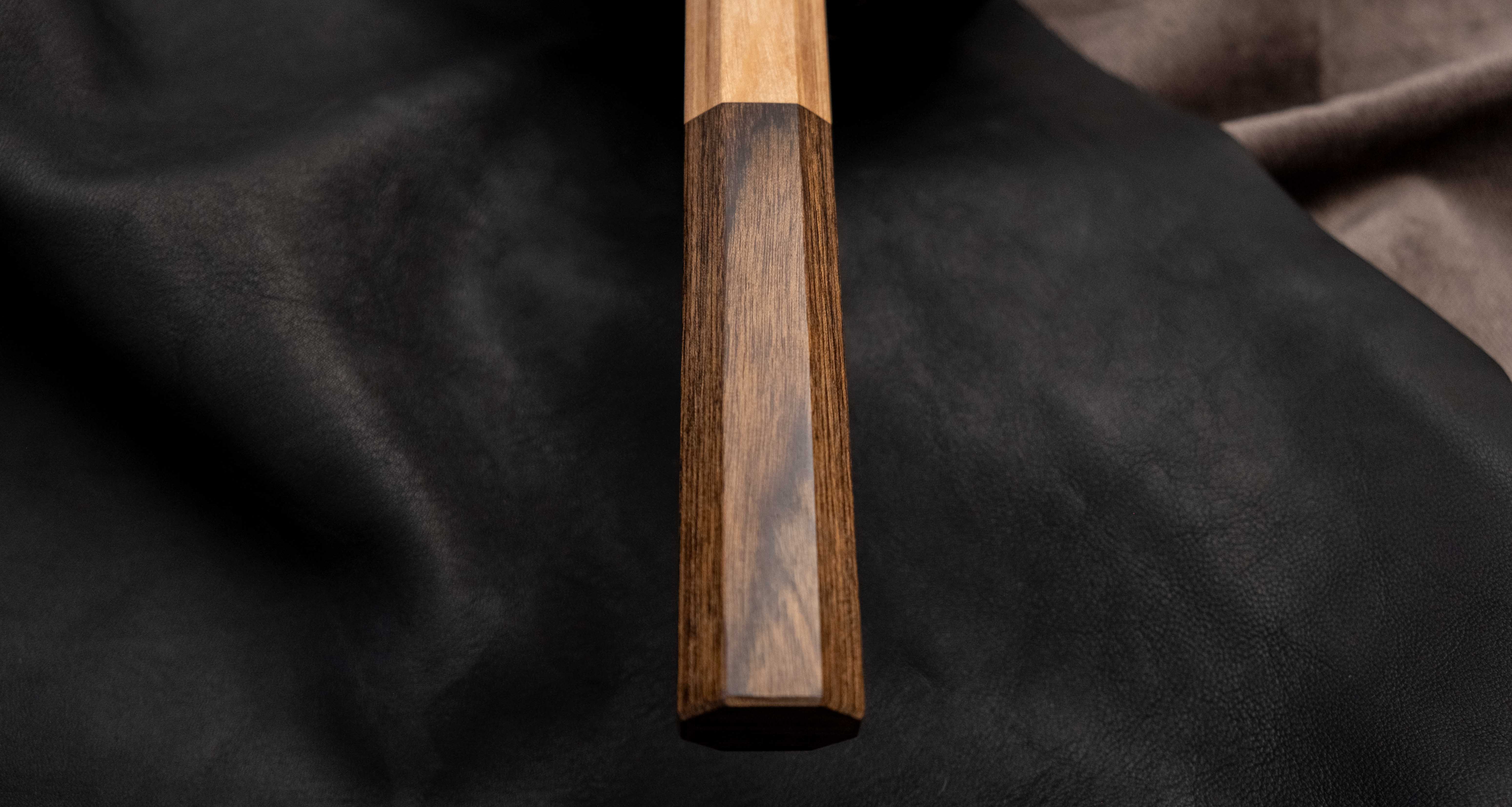 Kotetsu Nakiri VG-10 Damascus 160mm (6.3") [pakka wood] - Image 7