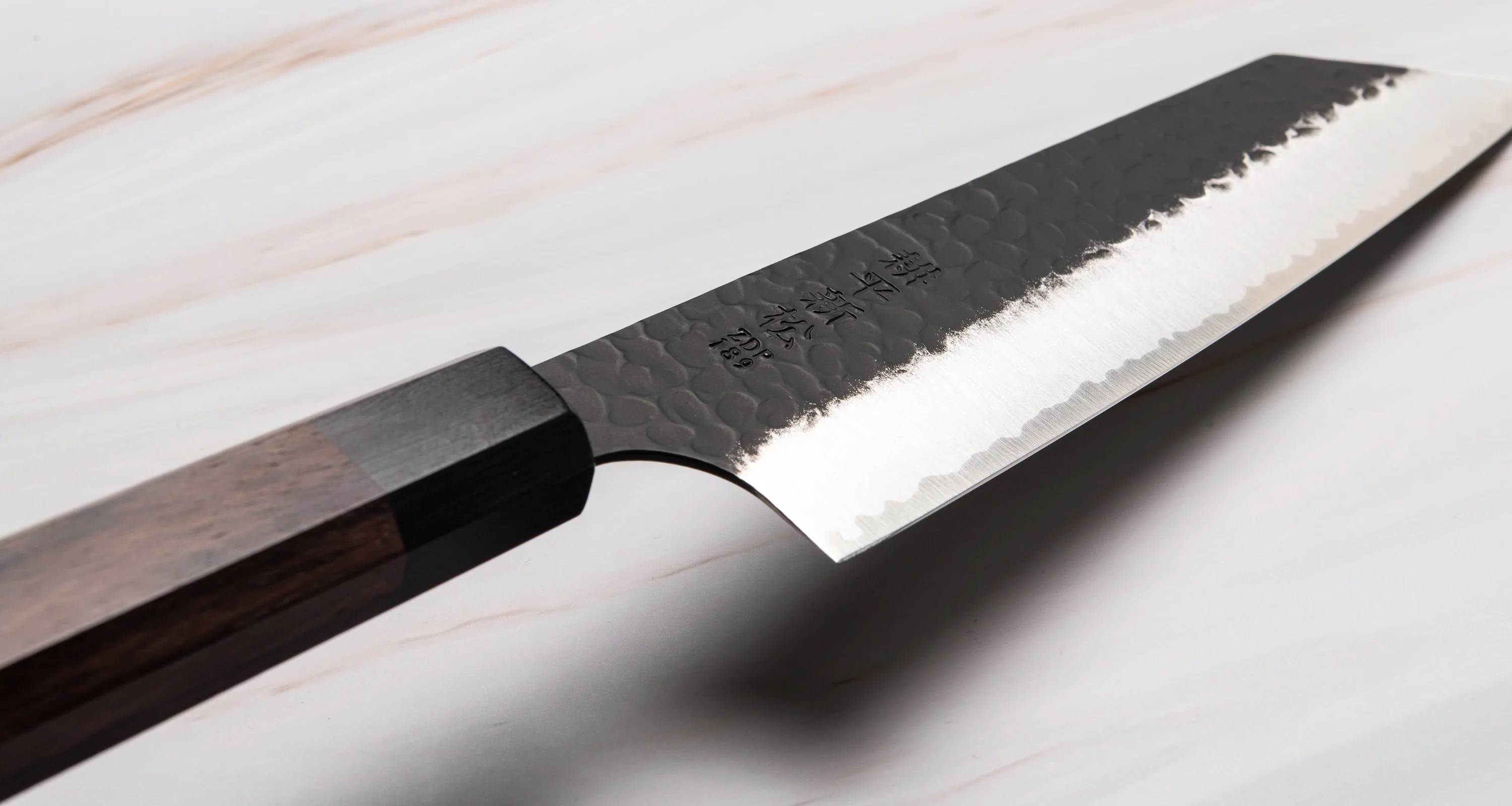 Kouhei-Shinmatsu ZDP-189 Bunka Black 200mm (7.9") - Image 5