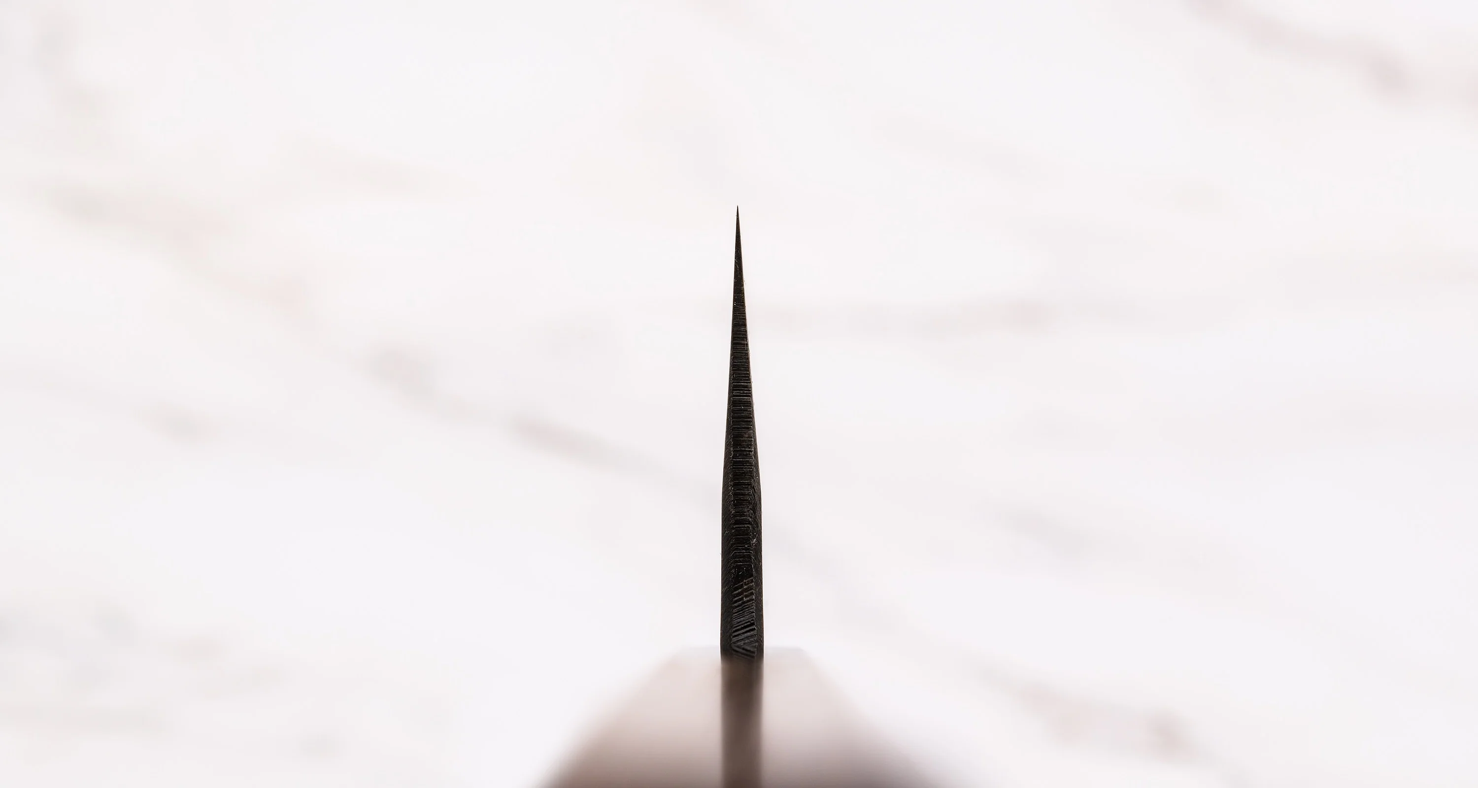 Kumokage Gyuto Aogami #2 Kuro-uchi Damascus 240mm (9.4") - octagon - Image 3