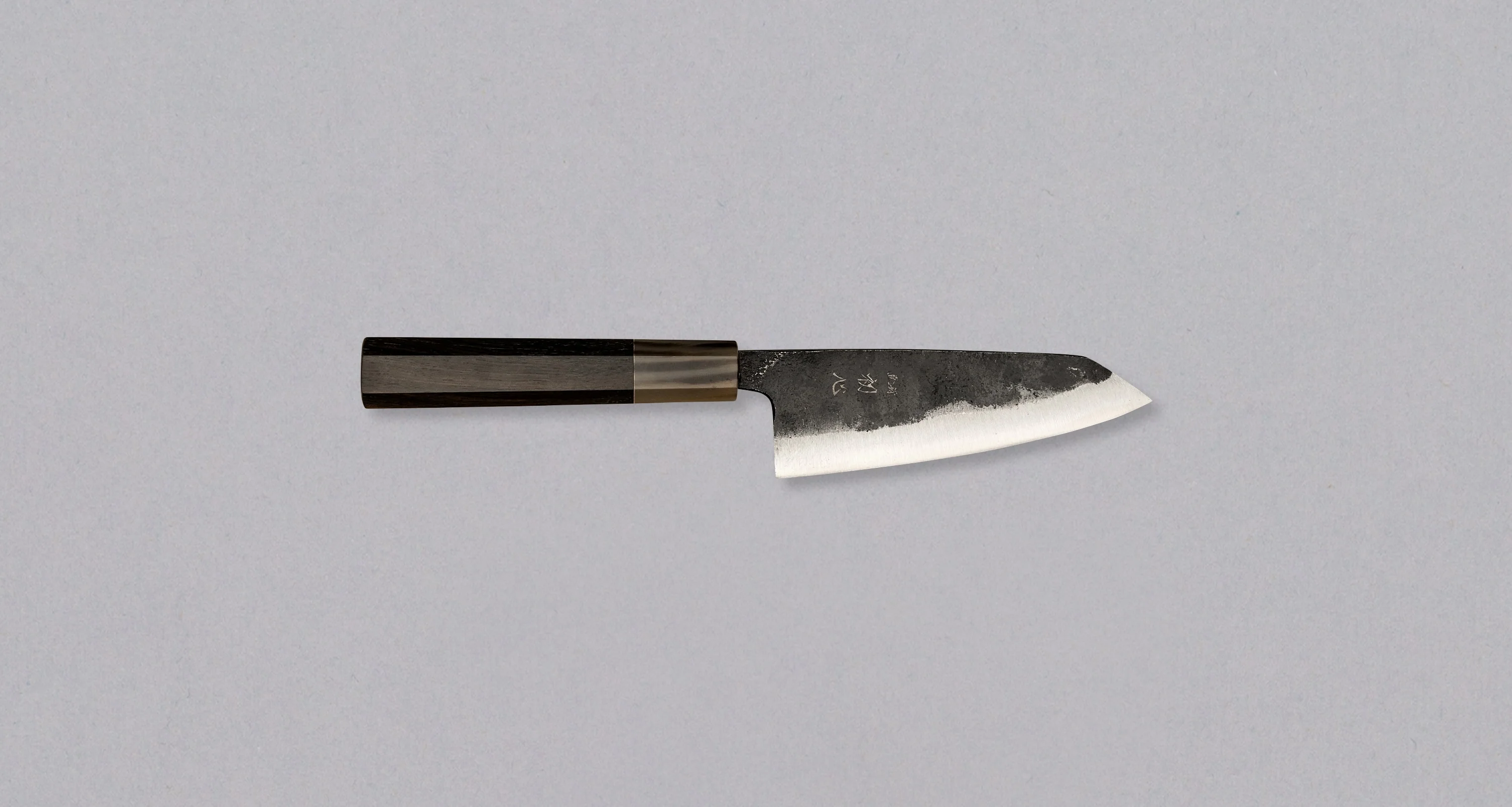 Kurogane Ko-Bunka Aogami #2 Kuro-uchi Ebony Blond Buffalo 120mm (4.7")