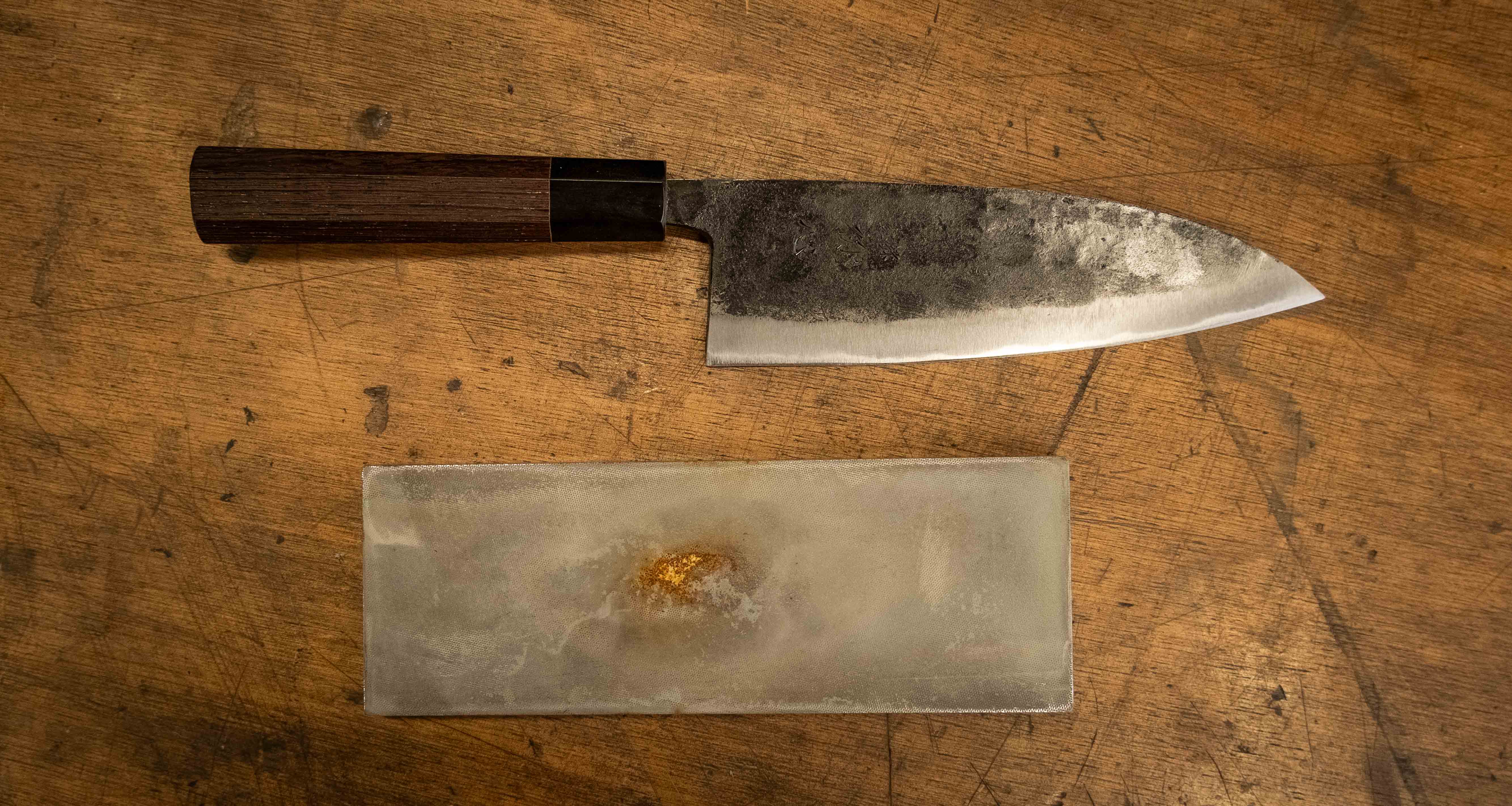 Kurokaze Ryo-Deba Aogami #2 Kuro-uchi 180mm (7.1") - Image 4