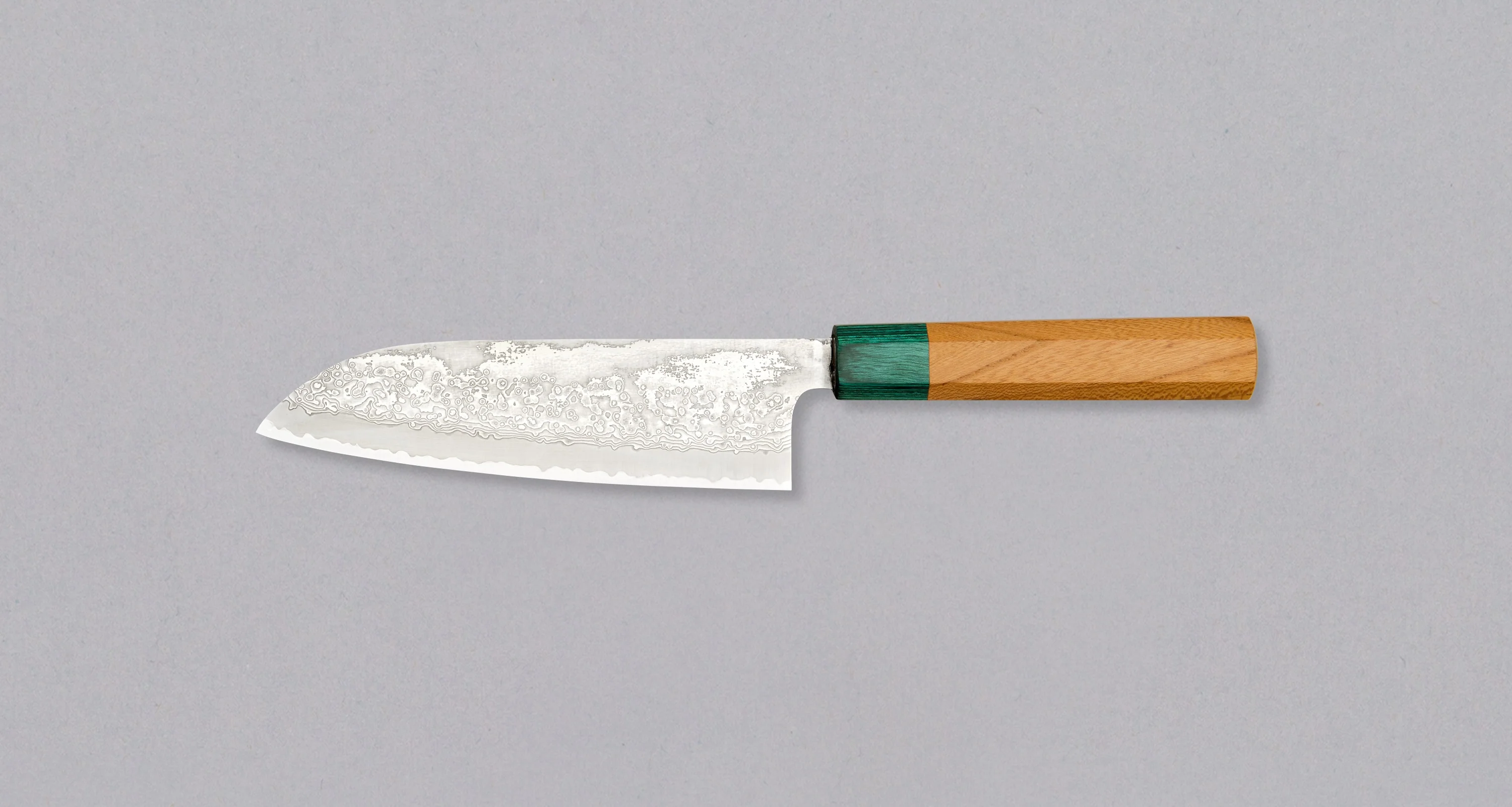 Makoto Kurosaki Santoku VG-10 Kodama Keyaki 165mm (6.5") - Image 2