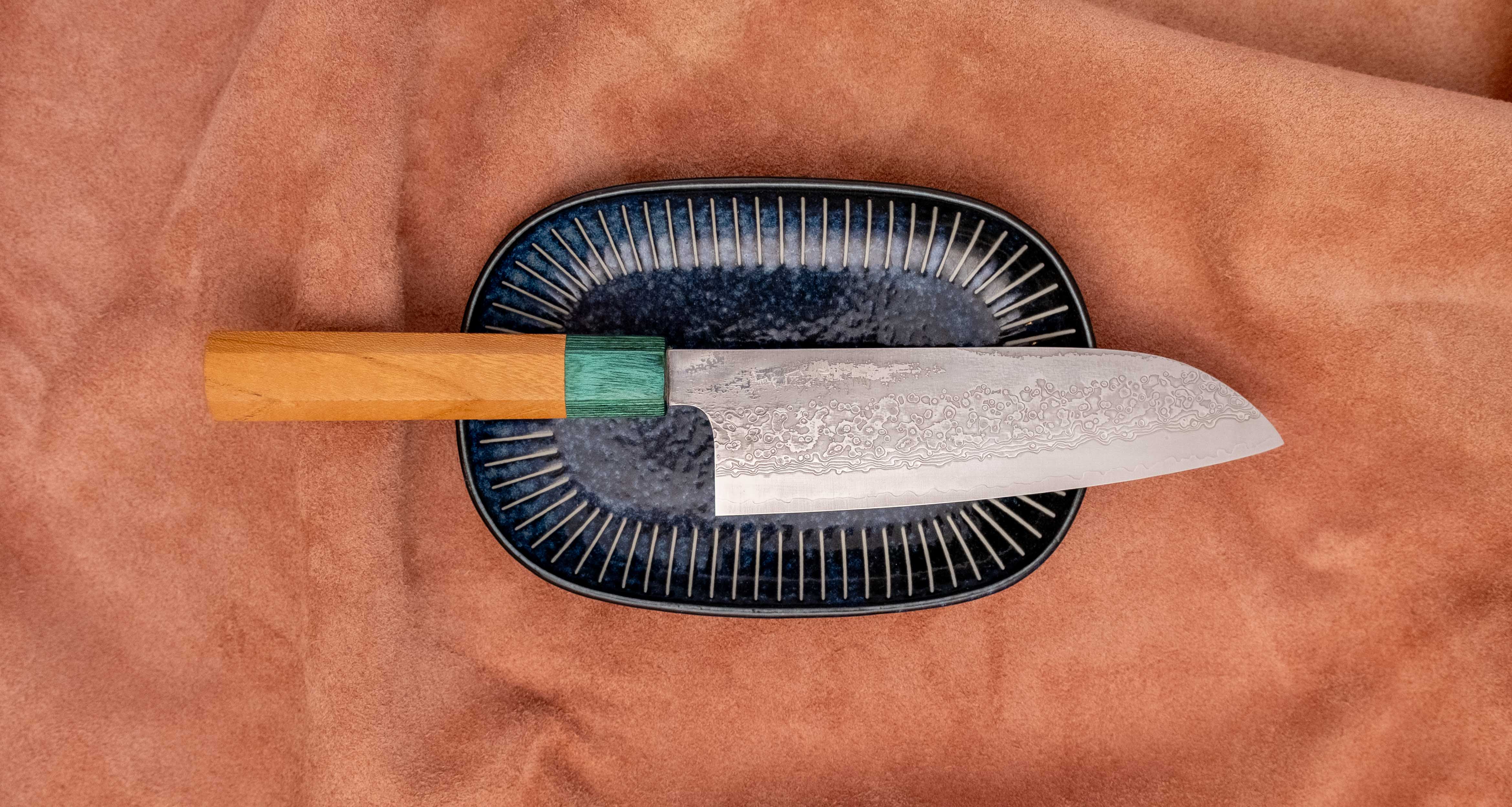 Makoto Kurosaki Santoku VG-10 Kodama Keyaki 165mm (6.5") - Image 9