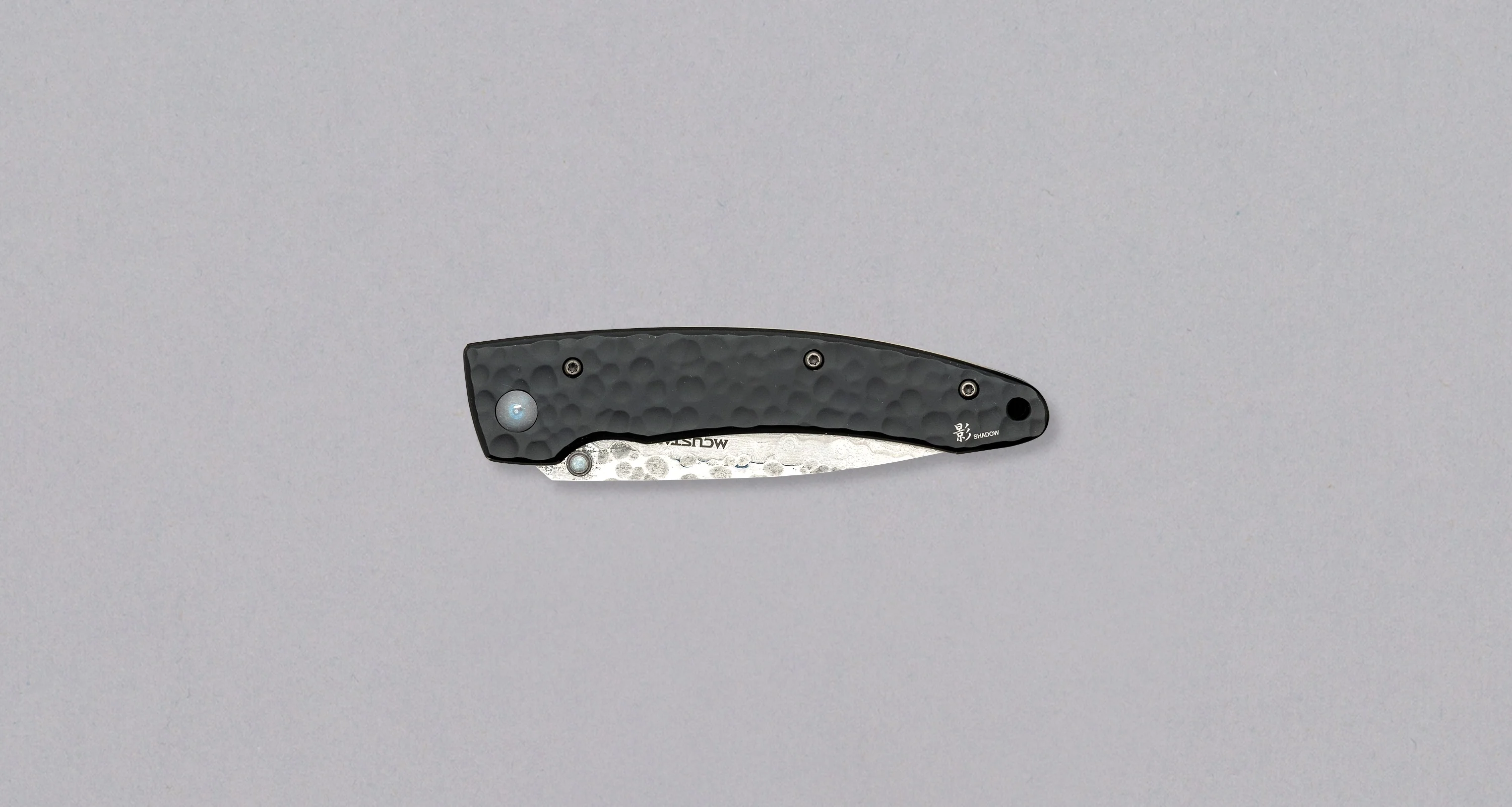Mcusta Forge Shadow Damascus Pocket Knife [MC-0114BD] - Image 3